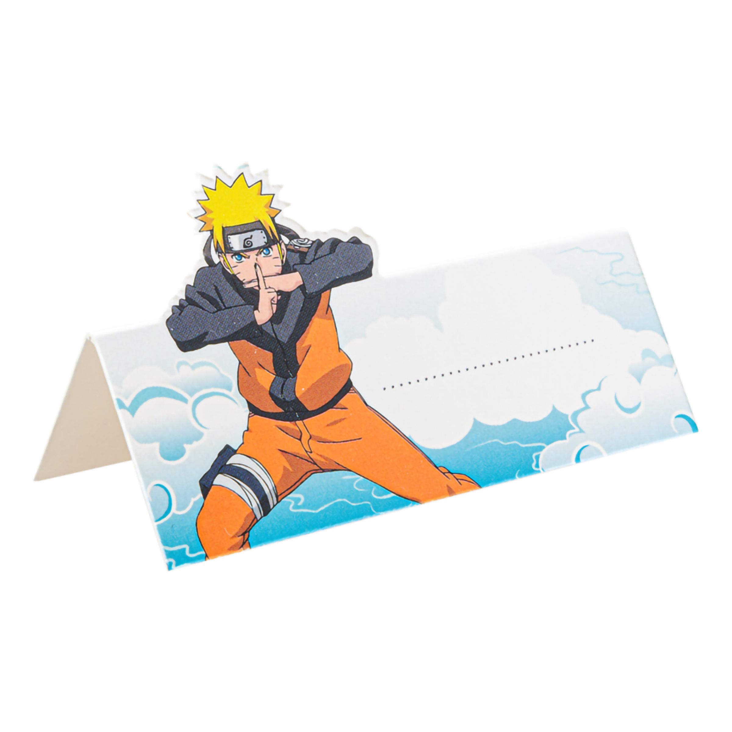Placeringskort Naruto Shippuden - 8-pack | Hem - Teman - Barnkalas | Pryloteket
