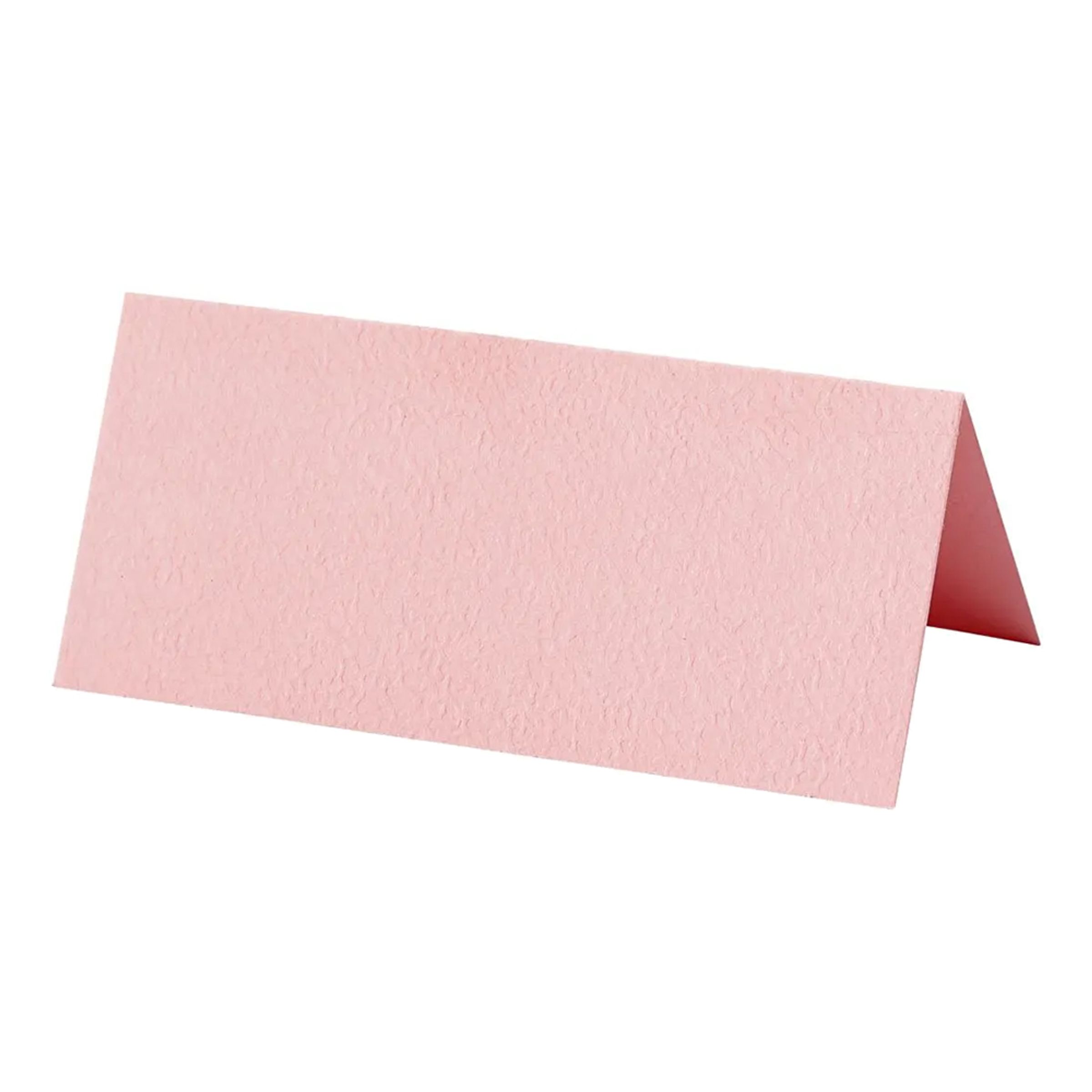 Bordkort, str. 9x4 cm, 220 g, lyserød, 20stk./ 1 pk.
