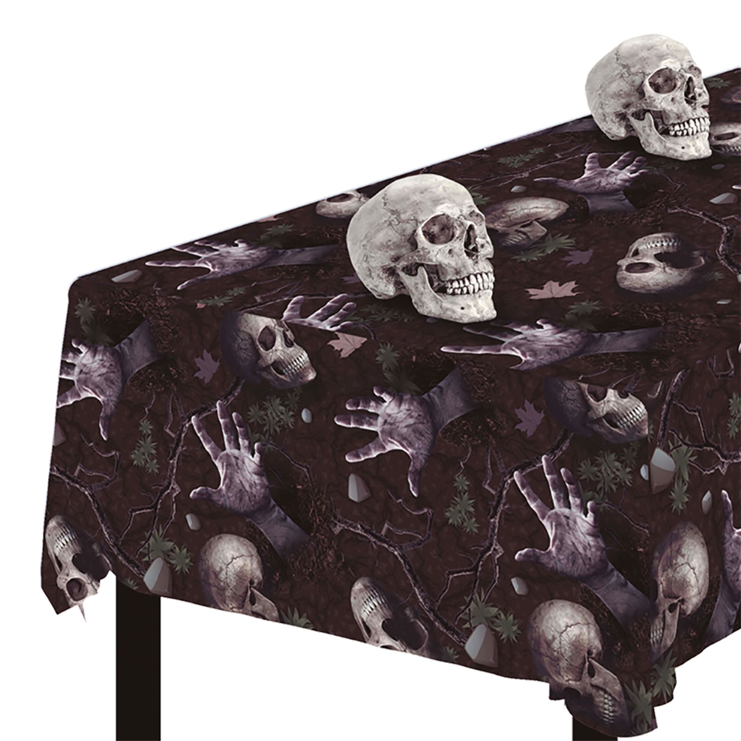 Plastduk Halloween Kyrkogård | Hem - Teman - Högtider - Halloween | Maskeradspecialisten