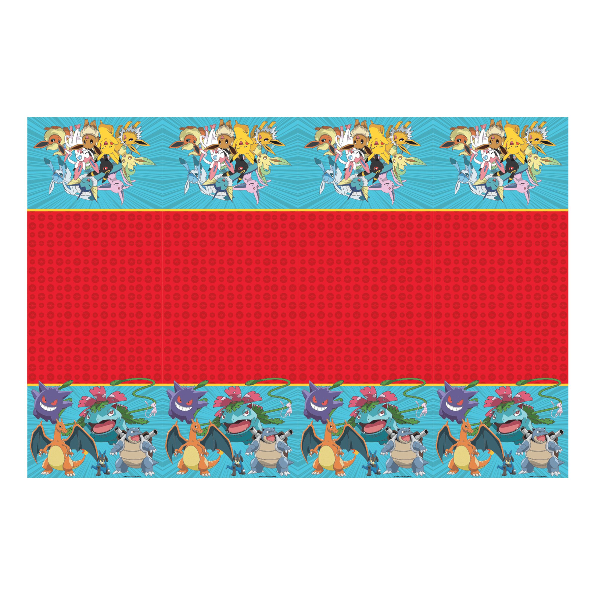 Pokemon plastikdug 120x180 cm.