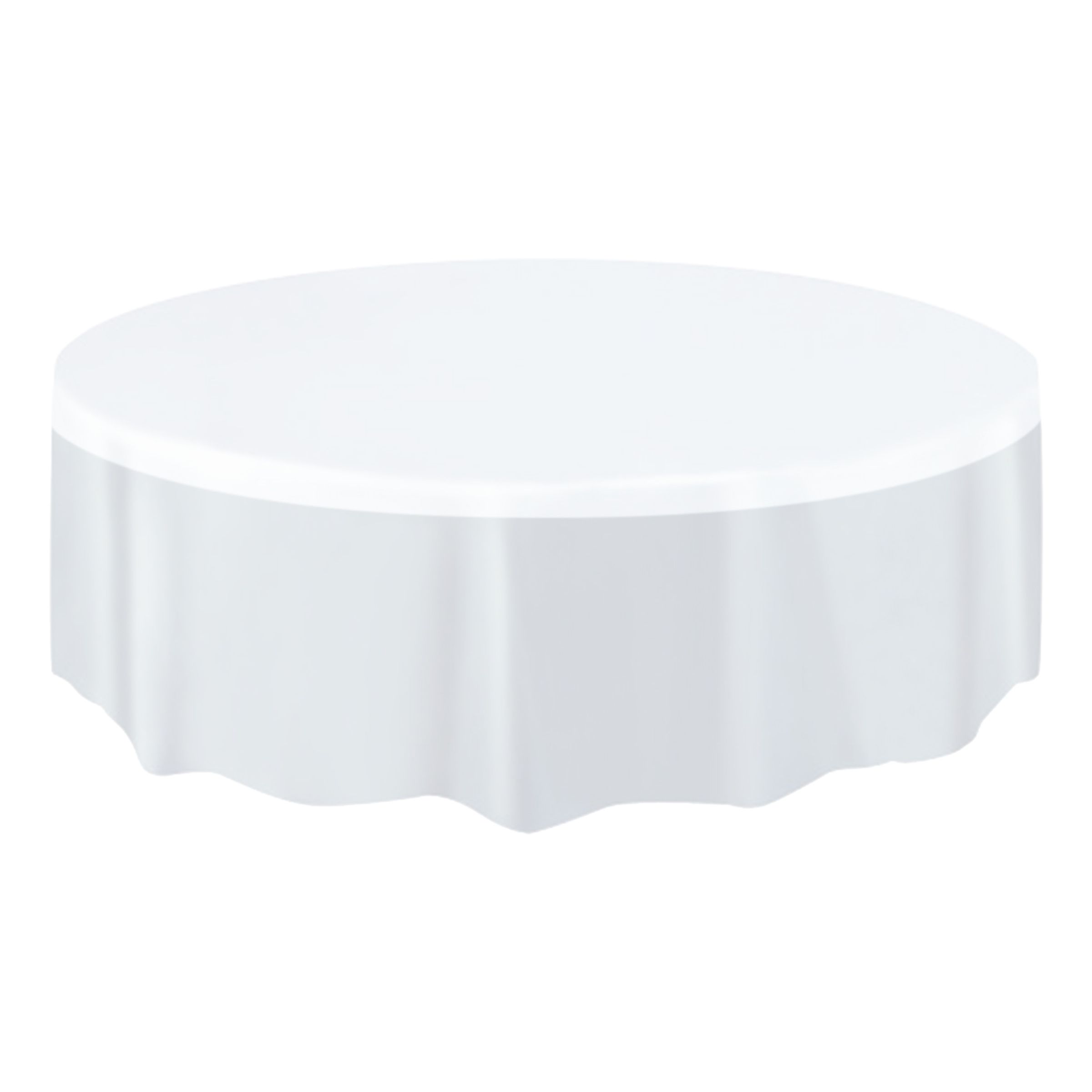 Plastdug Rund Transparent