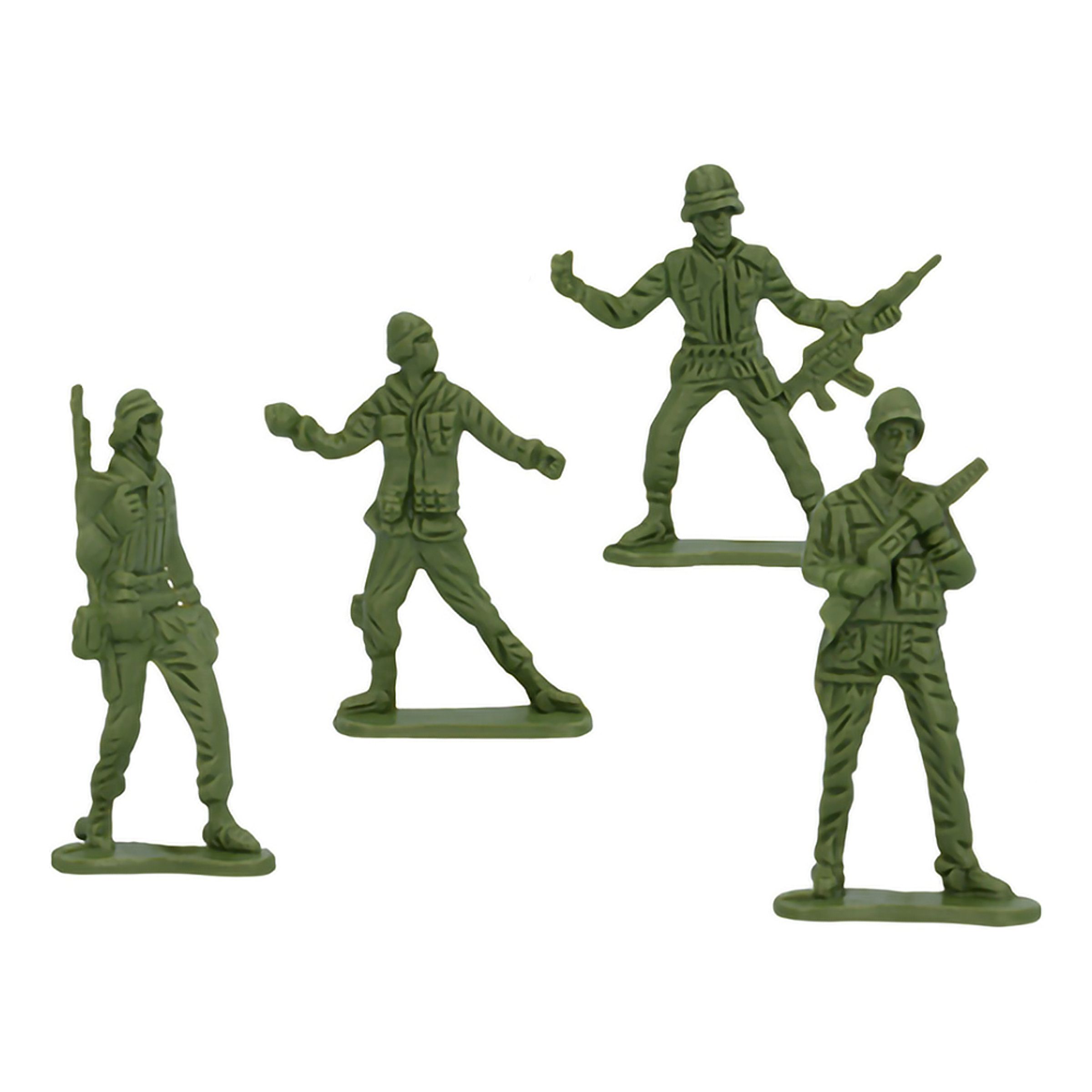Plastfigurer Soldater - 24-pak