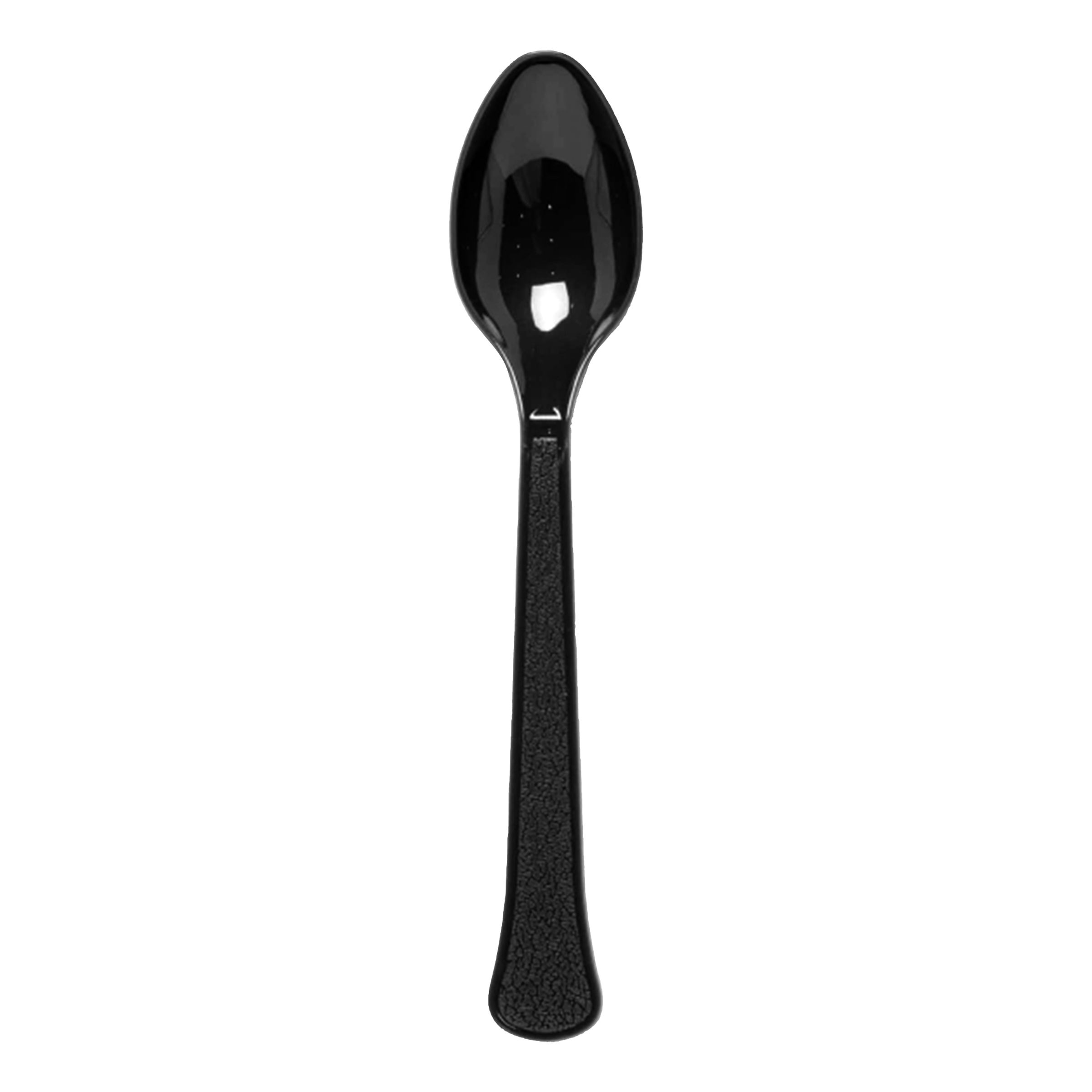 Plastskeer Sort - 24-pak