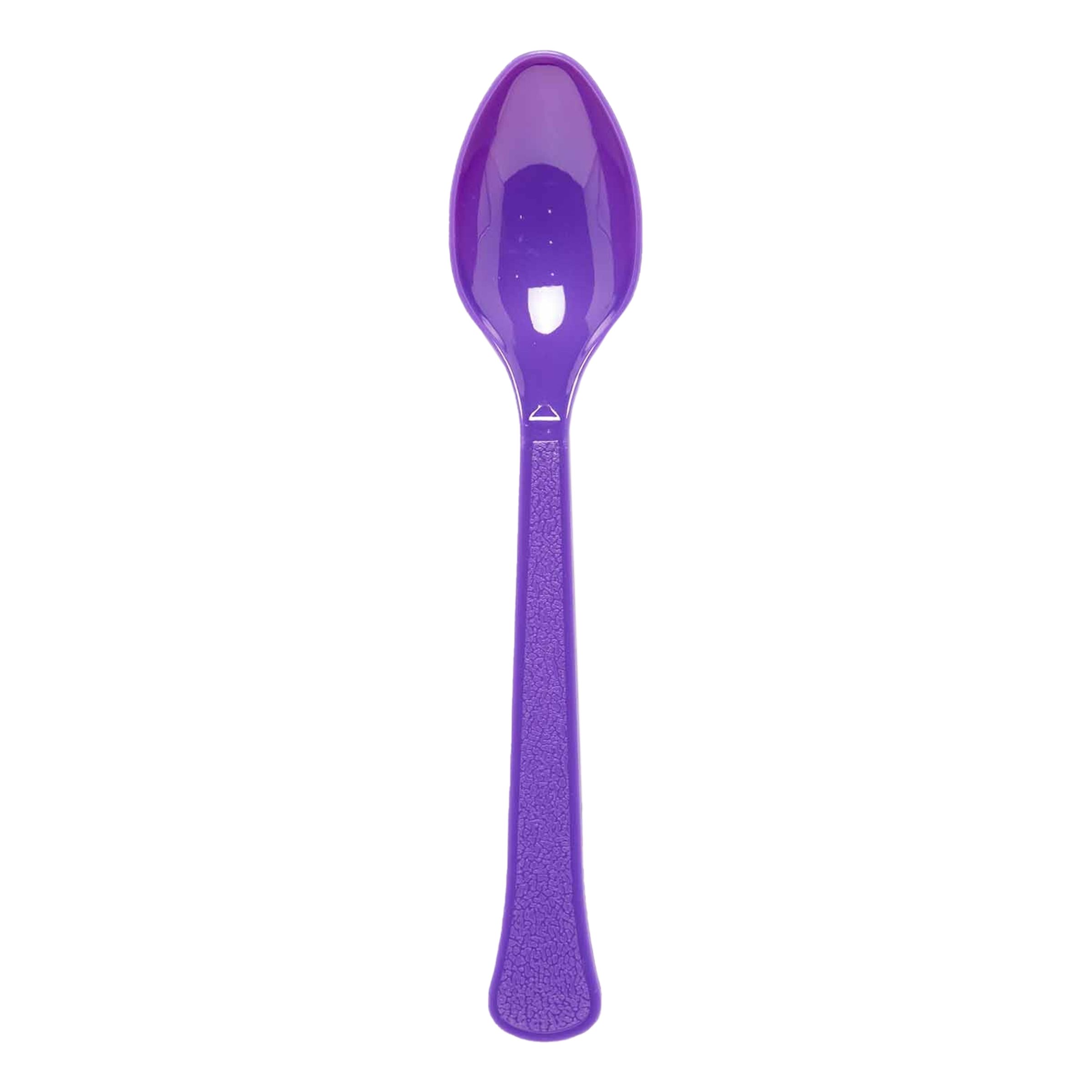 Plastskeer Lilla - 24-pak
