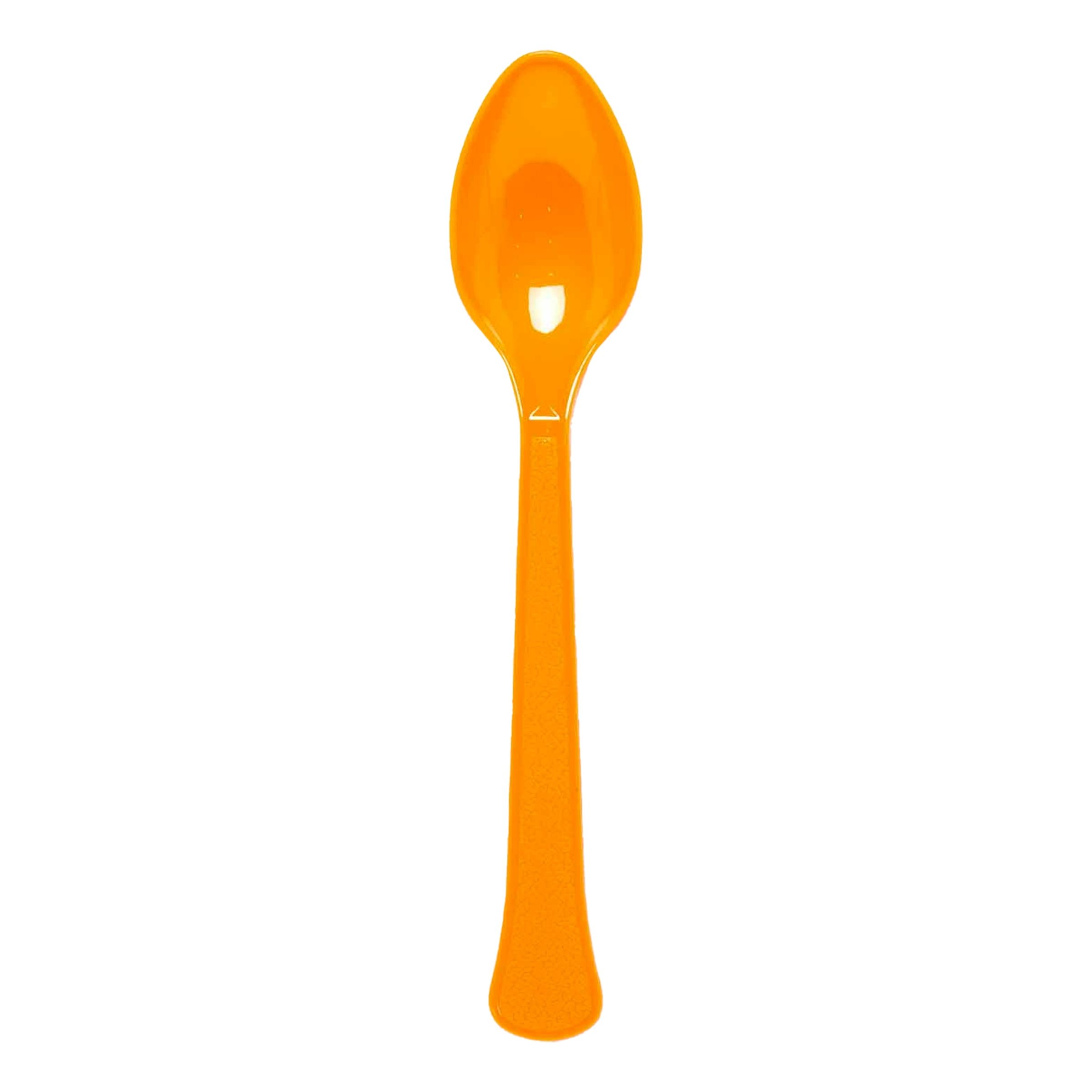 Plastskeer Orange - 24-pak