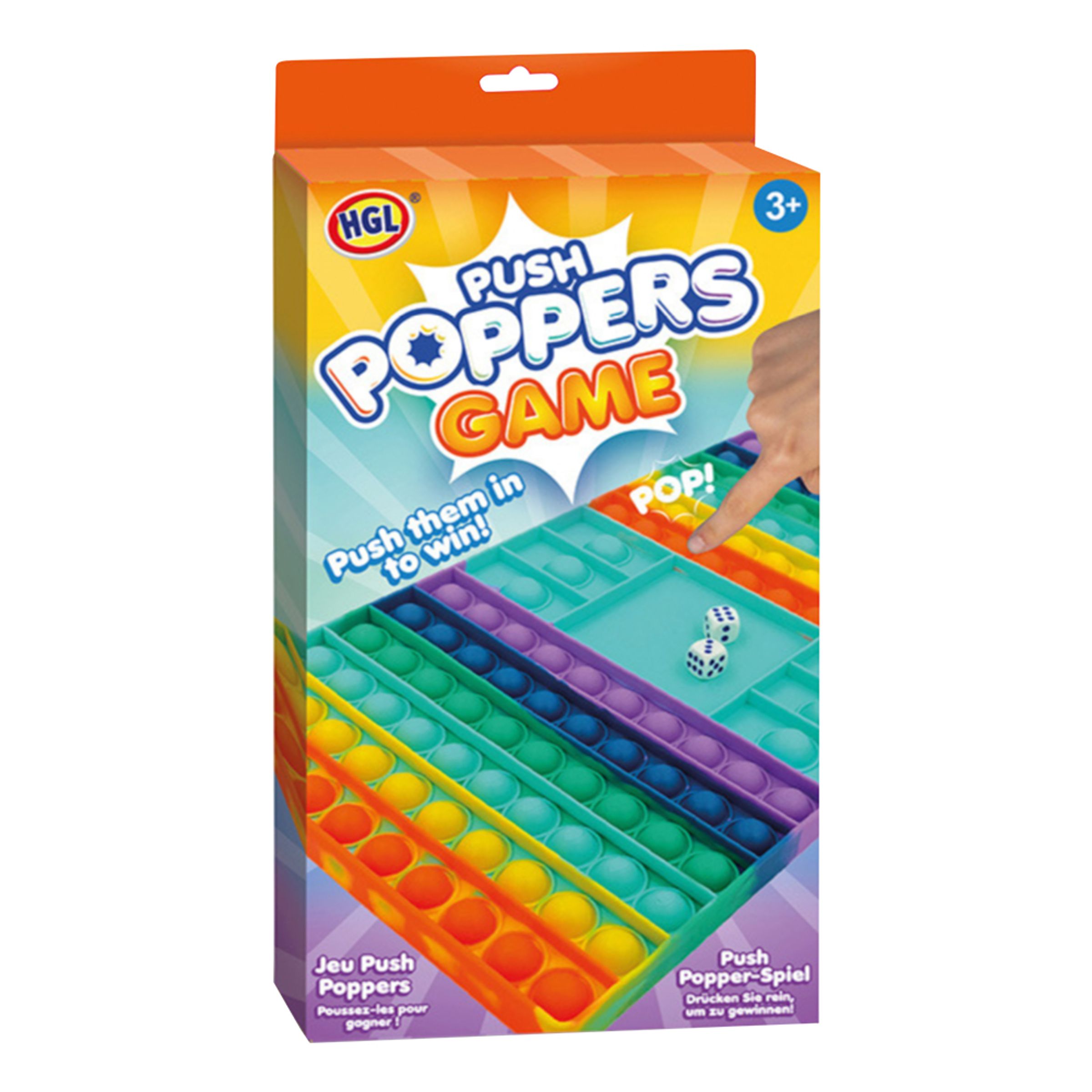 Plop Up! Terningsspil Pastel