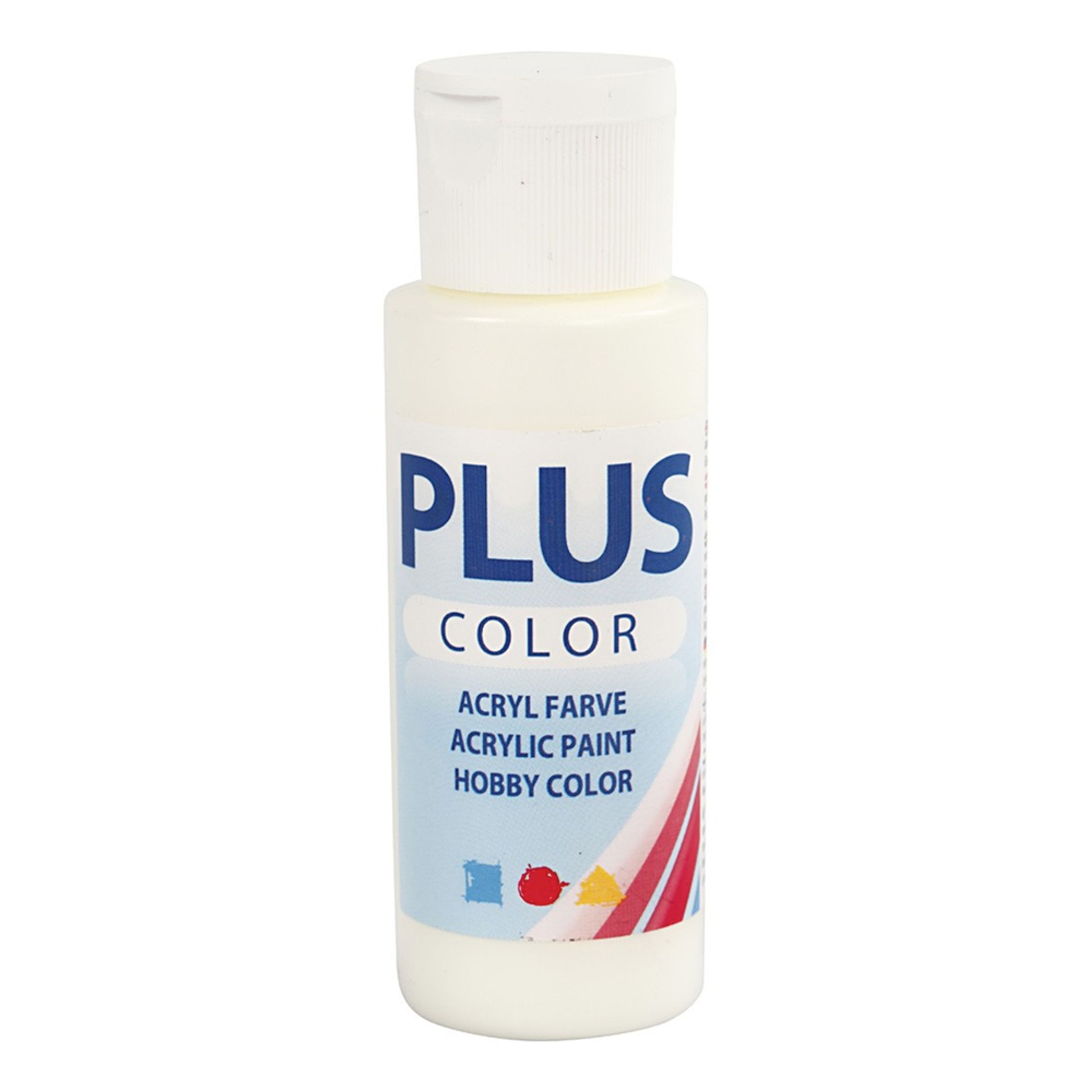 Plus Color Hobbyfärg - Mattvit | Hem - Teman - Färger - Blå | Pryloteket