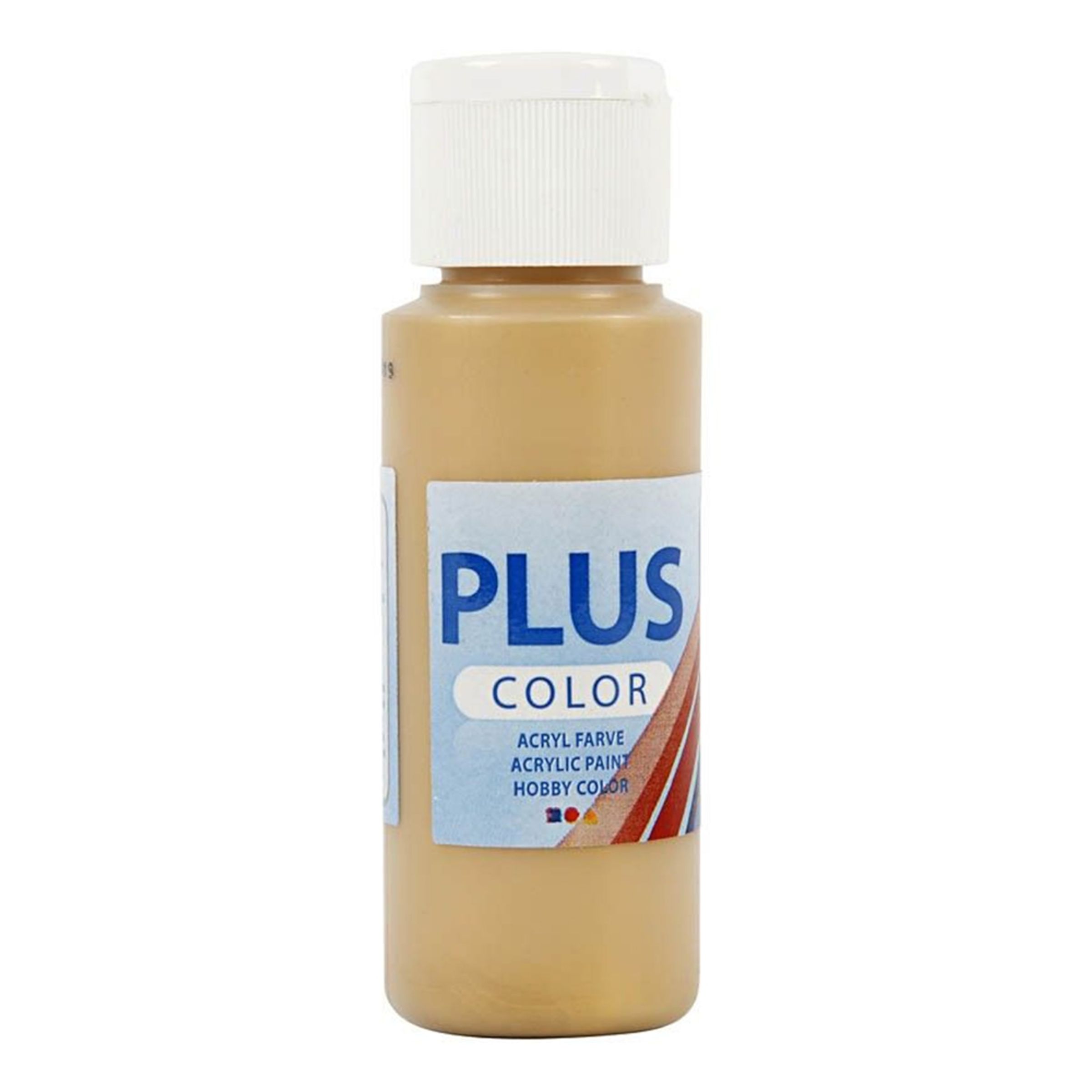 Plus Color Hobbyfarve - Guld billede