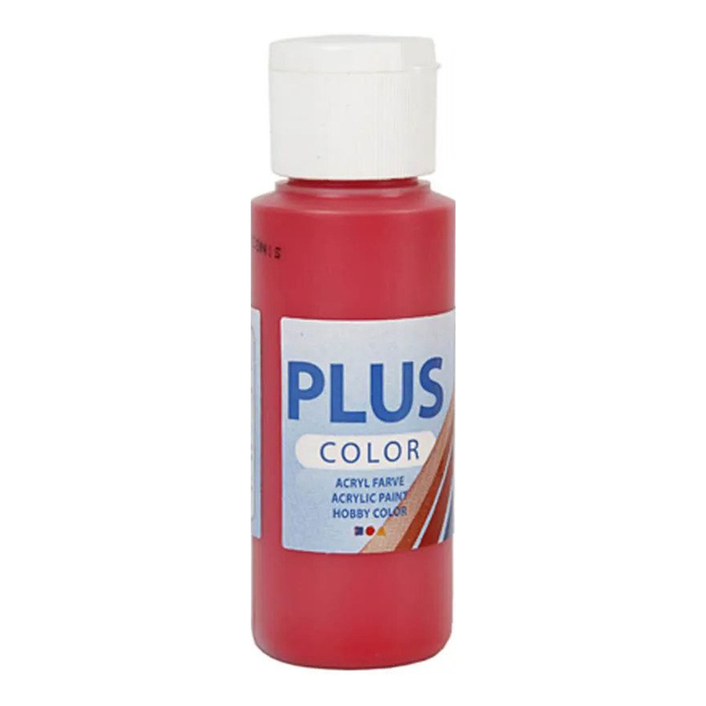 Plus Color Hobbyfarve - Berry Red billede