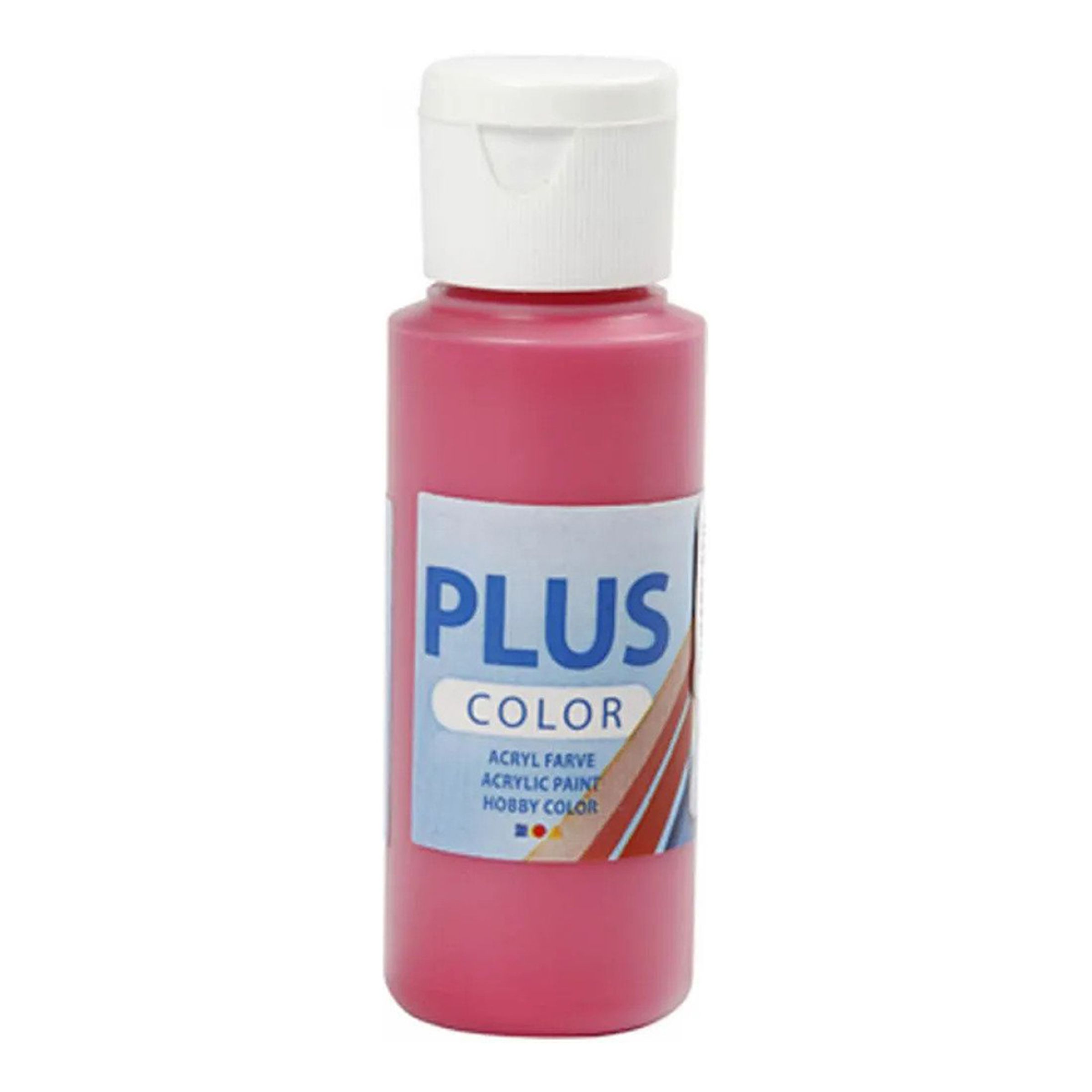 Plus Color Hobbyfarve - Primærrød billede
