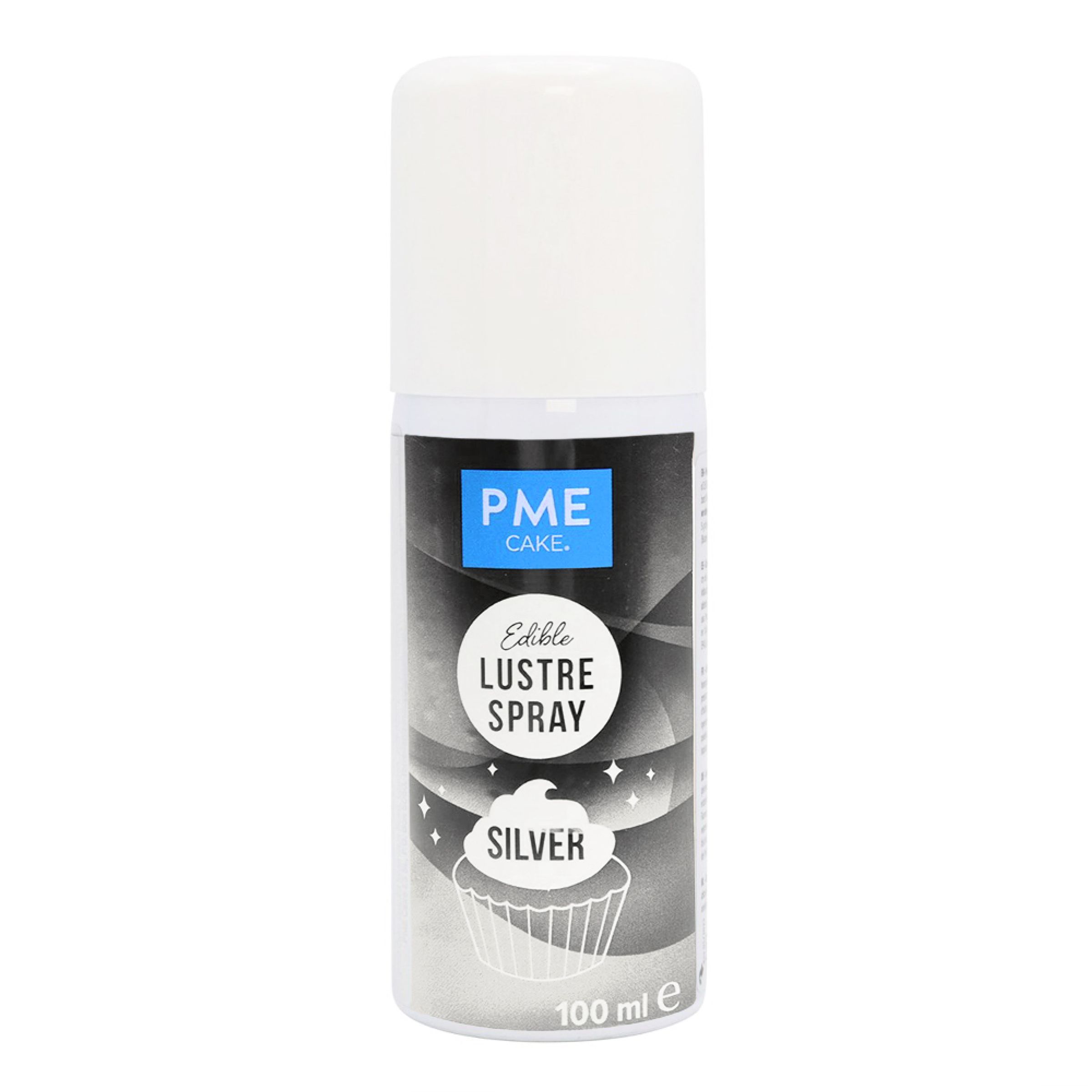 PME Spiselig Sprayfarve Sølv - 100 ml