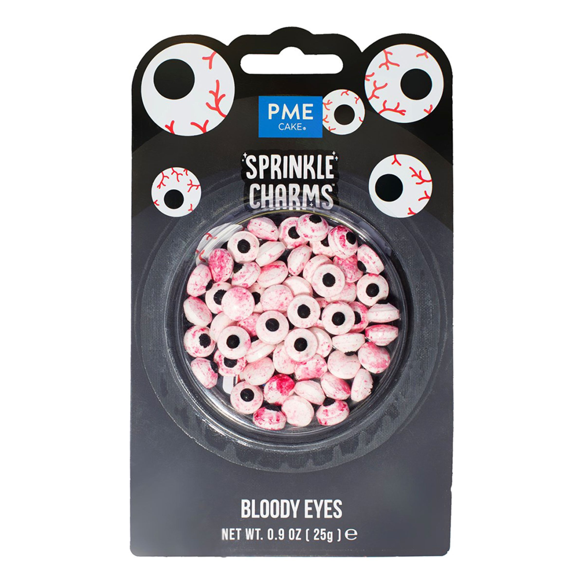 PME Blodige Øjne Sprinkle Charms - 25 g