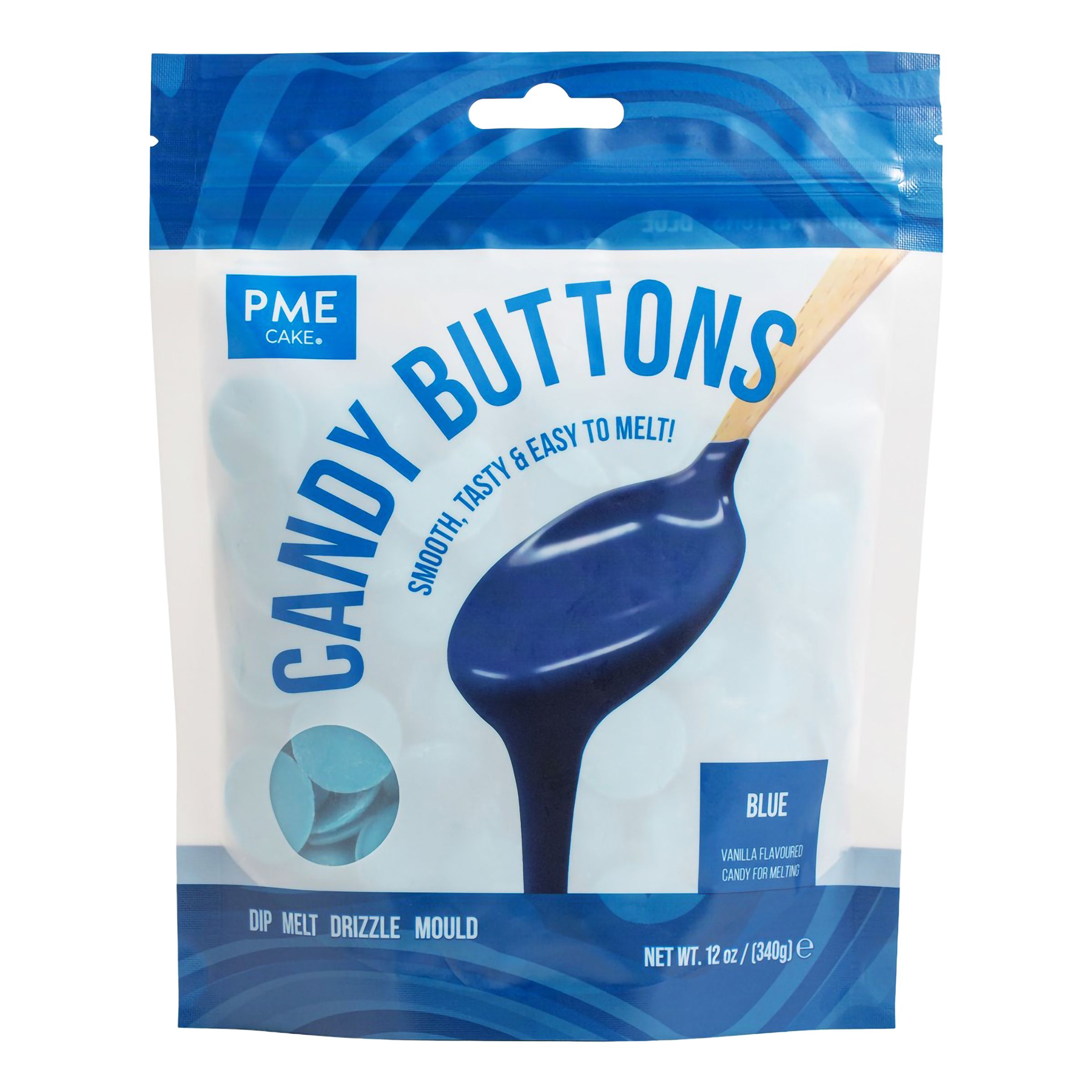 PME Candy Buttons Blå - 340 g