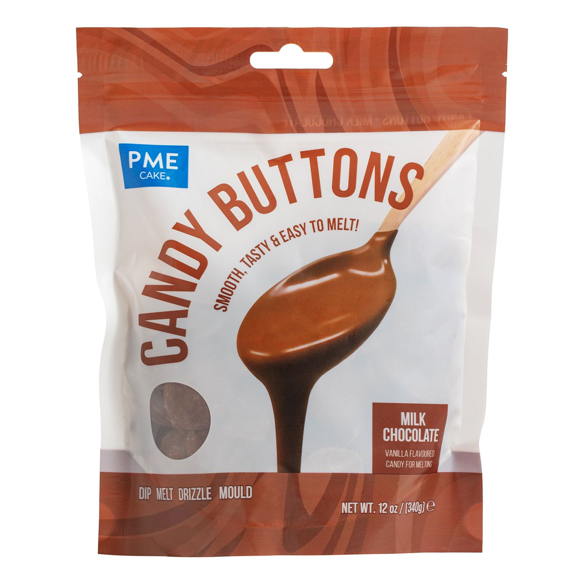 PME Candy Buttons Chokolade - 340 g
