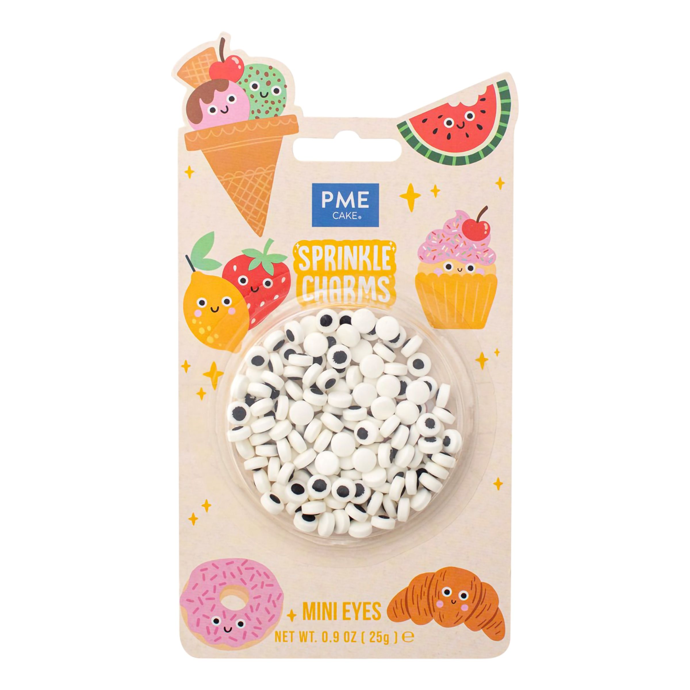 PME Små Øjne Sprinkle Charms - 25 gram