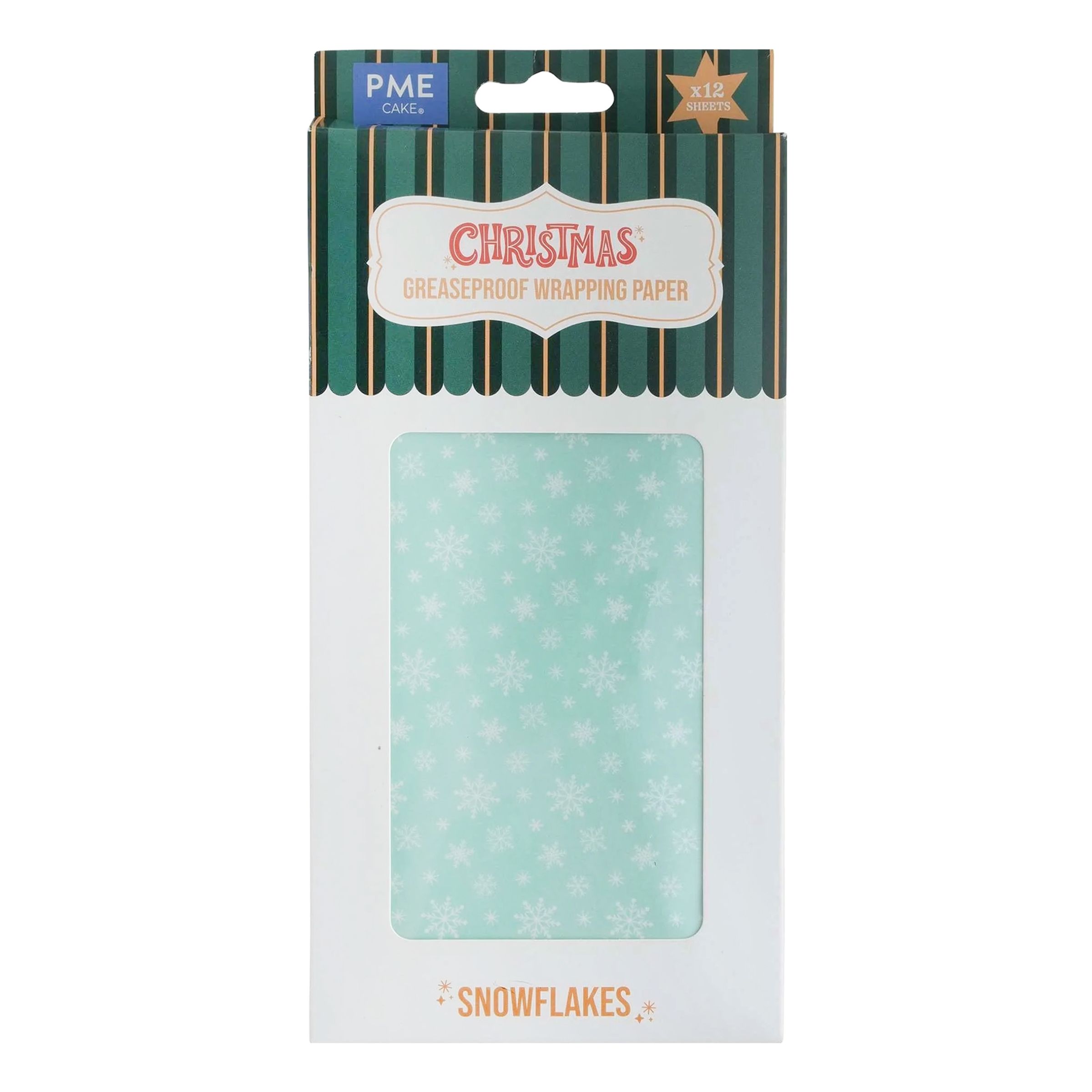 PME Smörpapper Snöflingor - 12-pack
