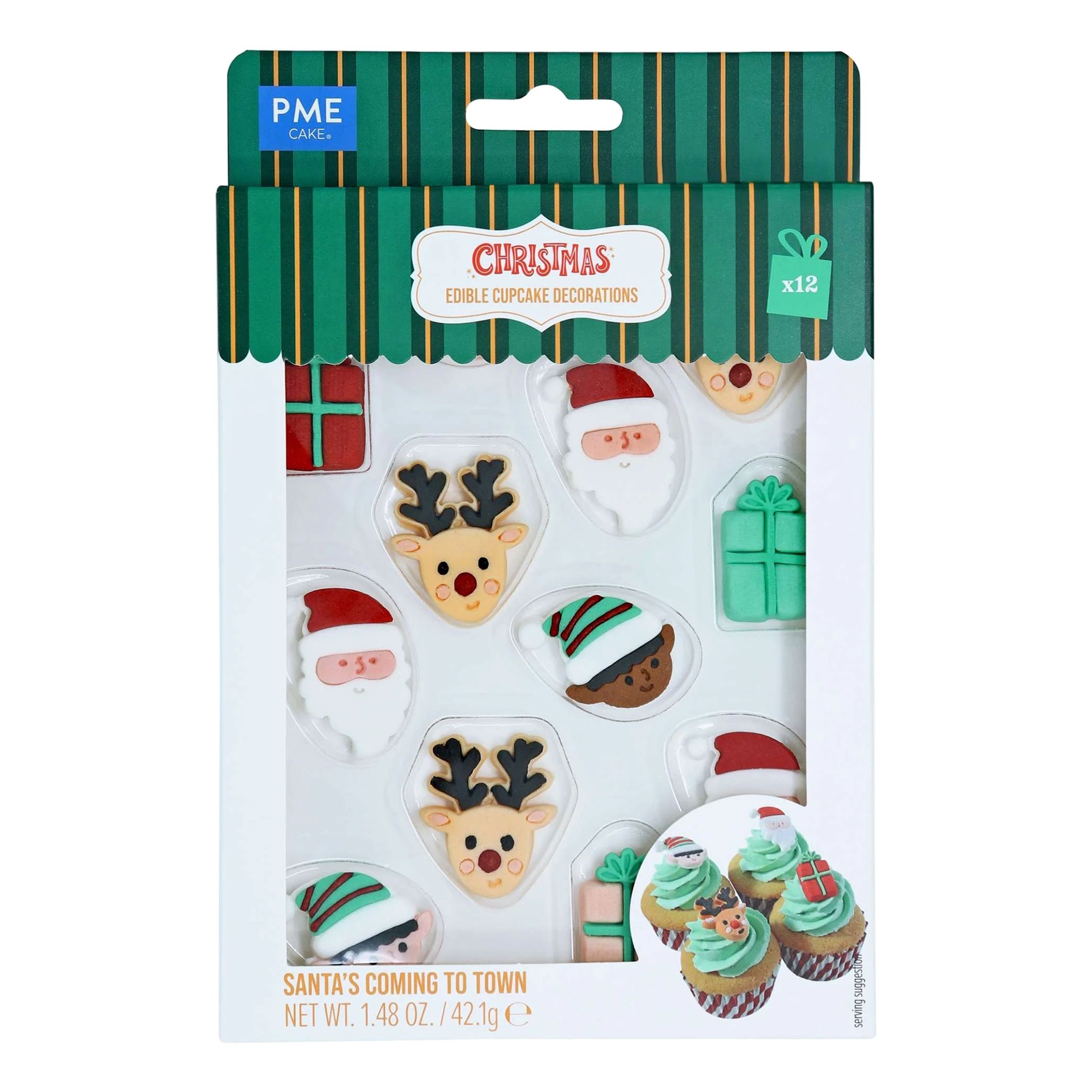 PME Sockerfigurer Jultomte Mix - 42,1 g