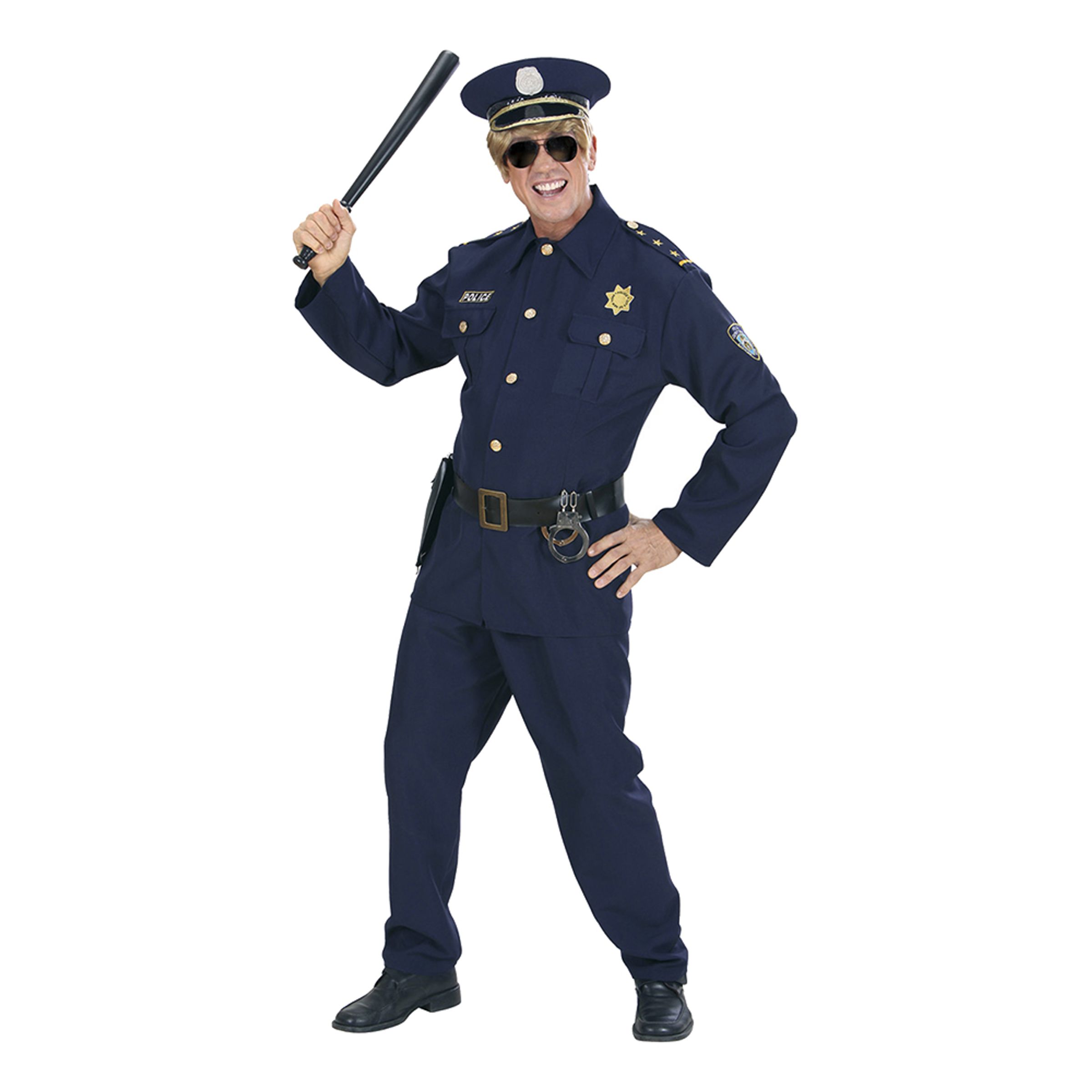 Polisofficer Maskeraddräkt - X-Large | Hem - Maskerad - Maskeraddräkter - Herrdräkter | Maskeradspecialisten