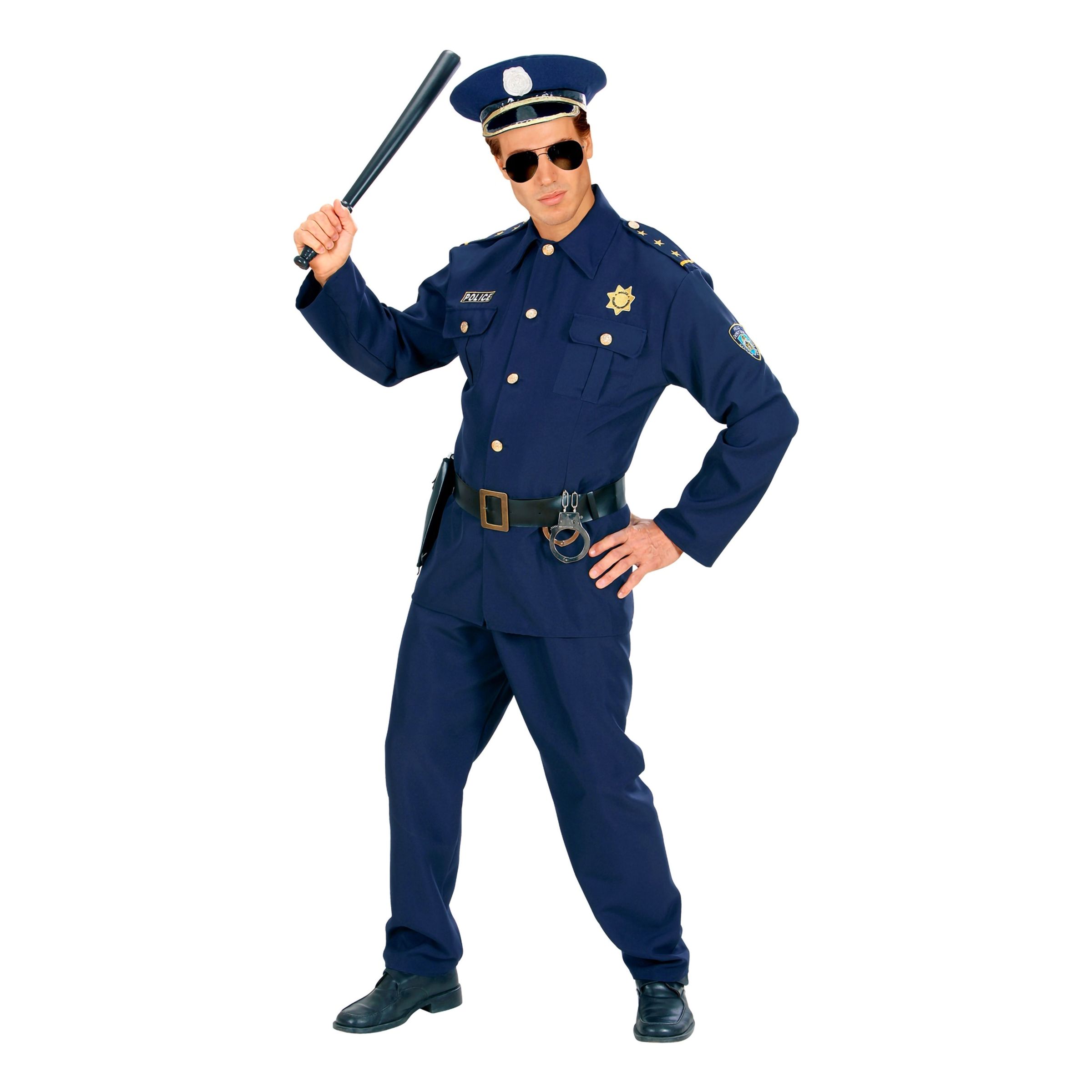 Polisofficer Maskeraddräkt - Small