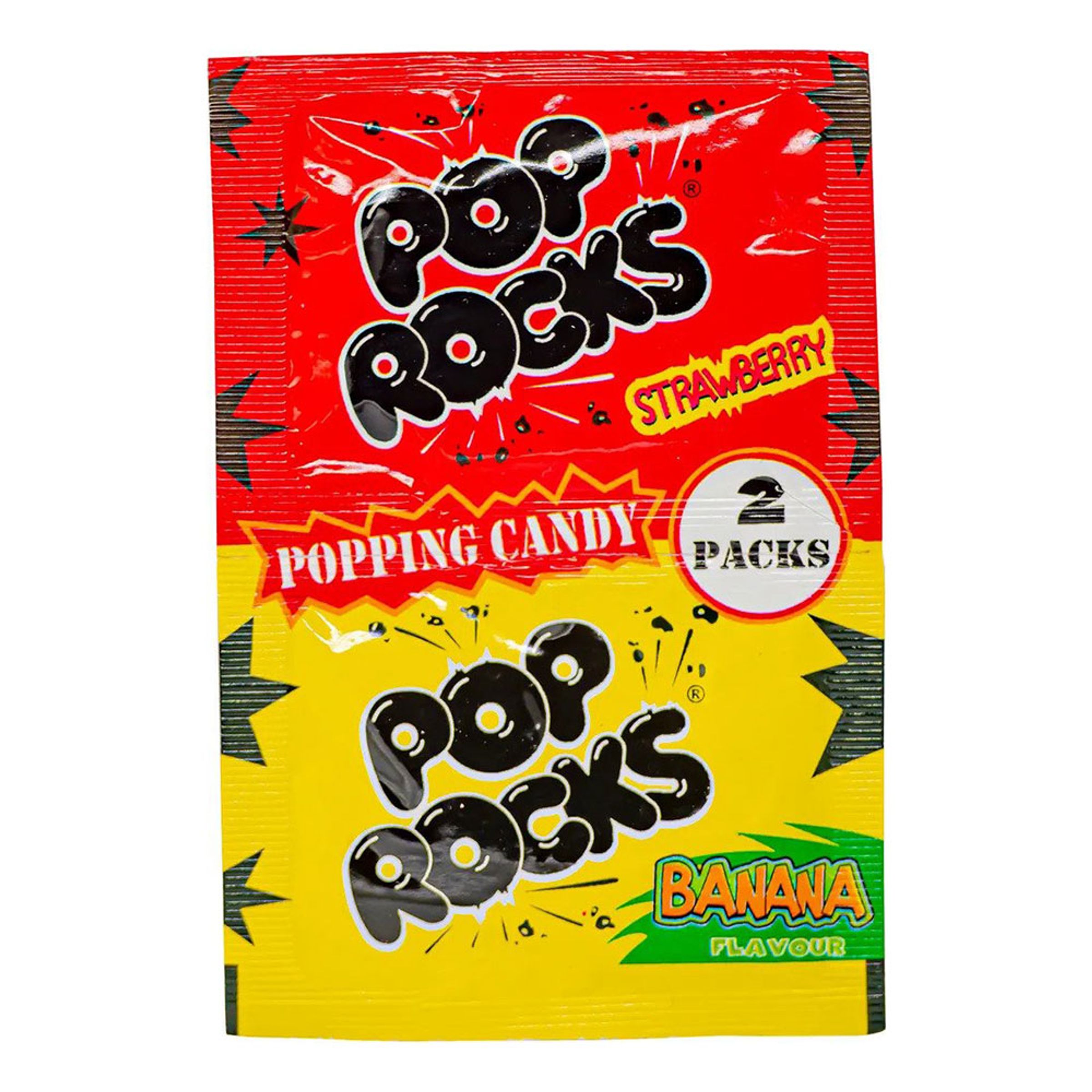 Pop Rocks Strawberry-Banana Storpak - 48 x 6 g