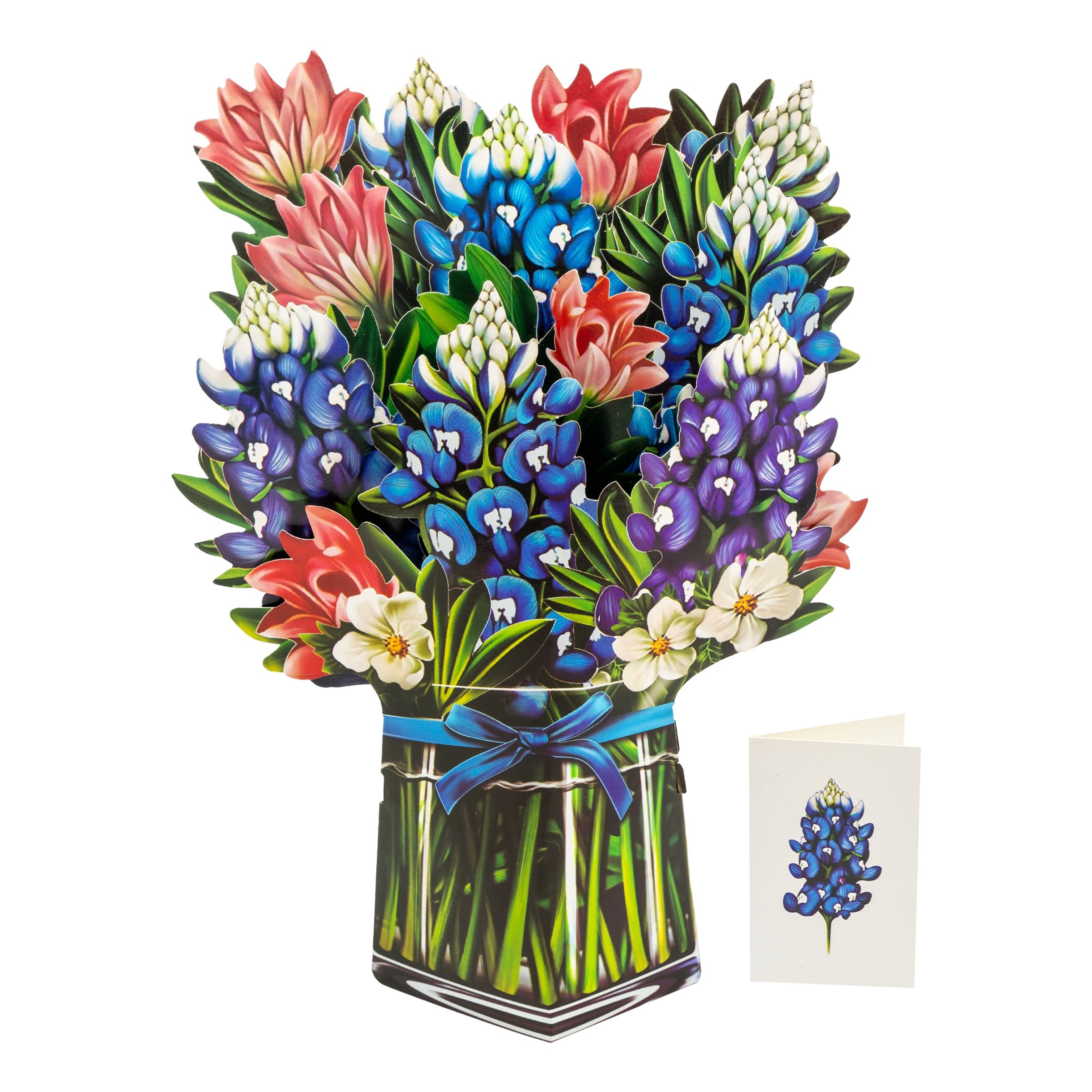 Pop Up-Kort Blomster - Hyacint
