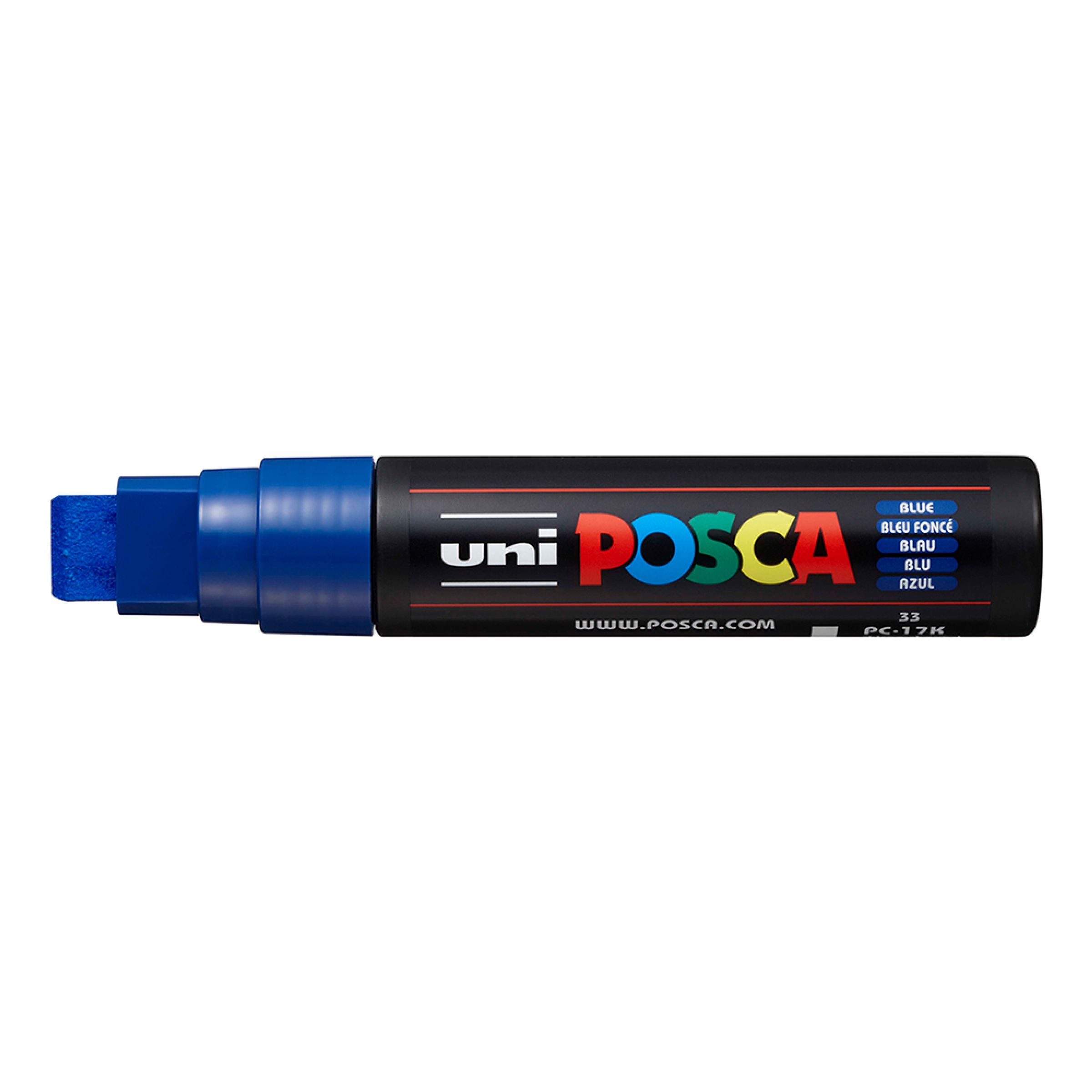 Posca PC-17K Tuschpenna 15 mm - Blå | Hem - Roliga Prylar - Spel & Lek - Måla & Rita | Maskeradspecialisten