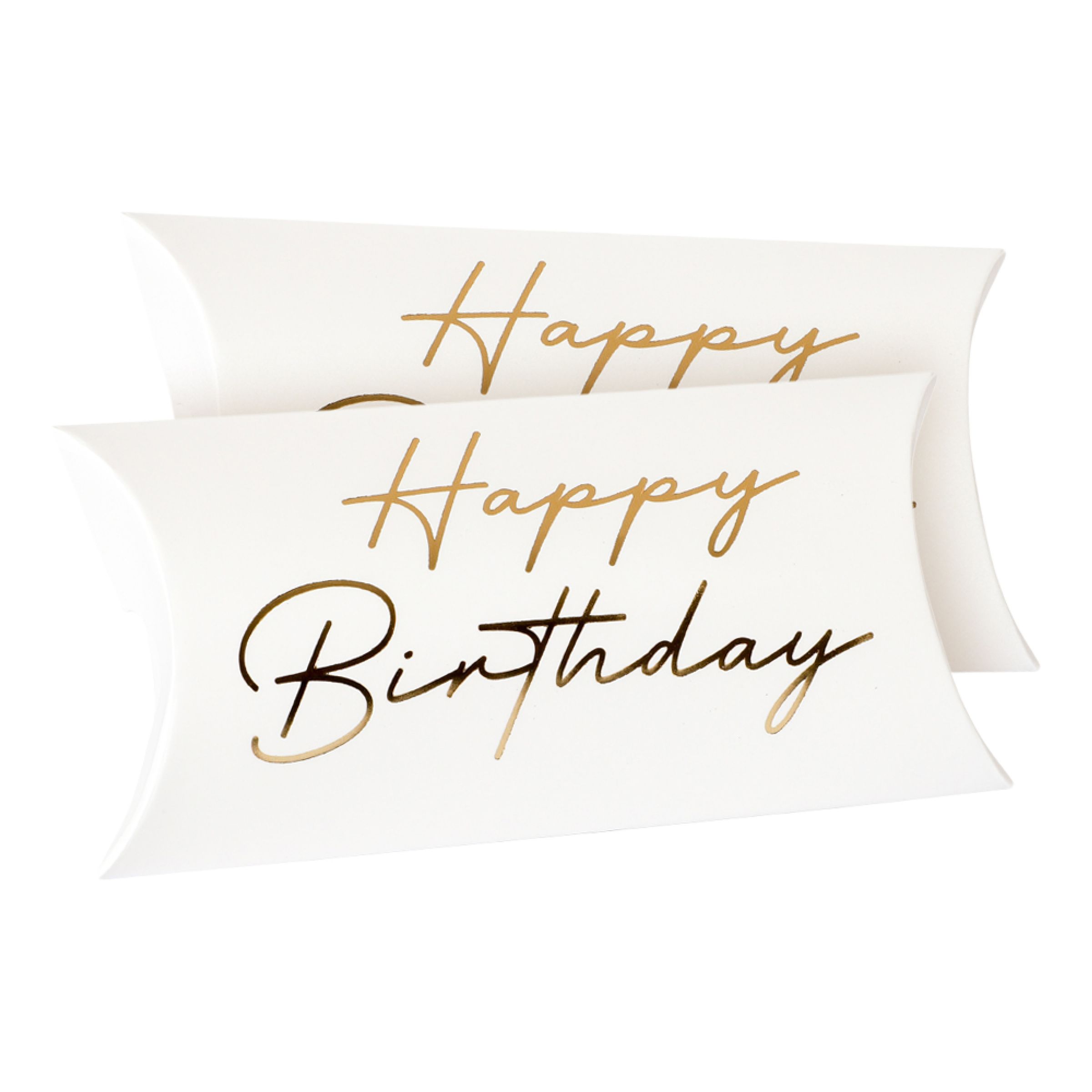 Gaveæsker Happy Birthday - 2-pak