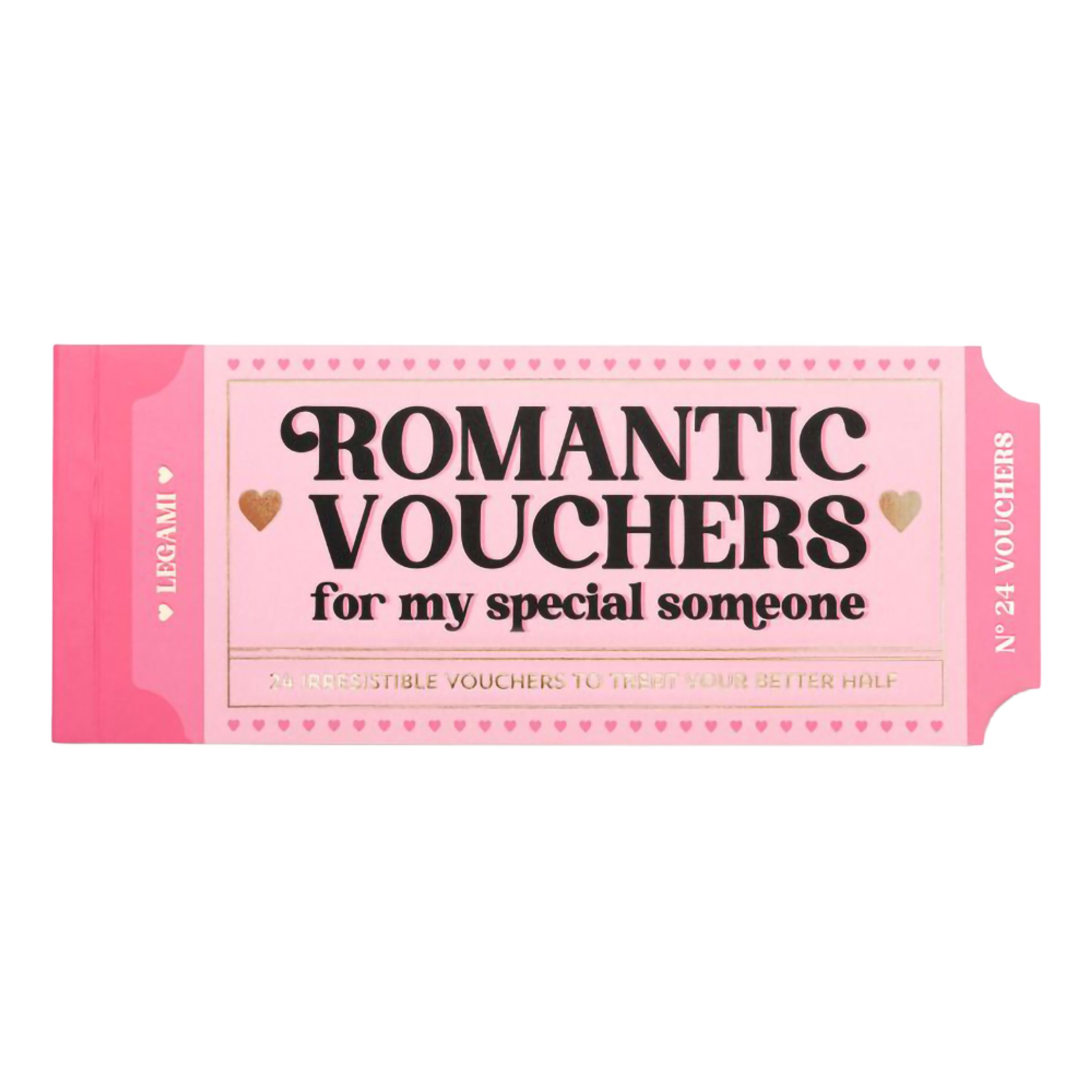 Presentkort Gift Vouchers Romantic | Hem - Teman - Presenter - Present till Flickvän | Party Outlet
