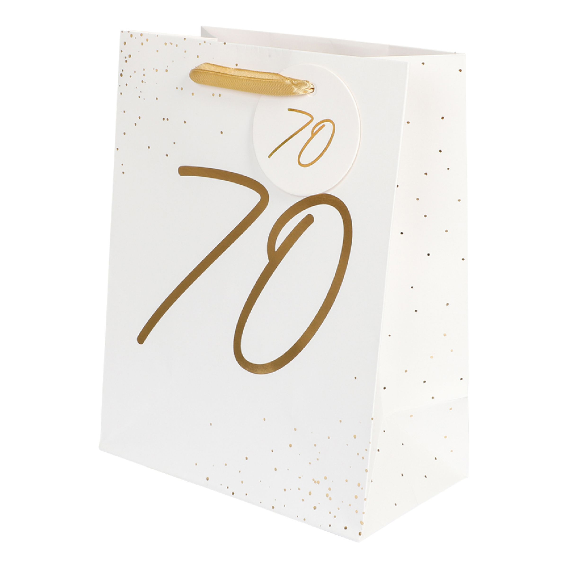 Presentpåse 70 Guld