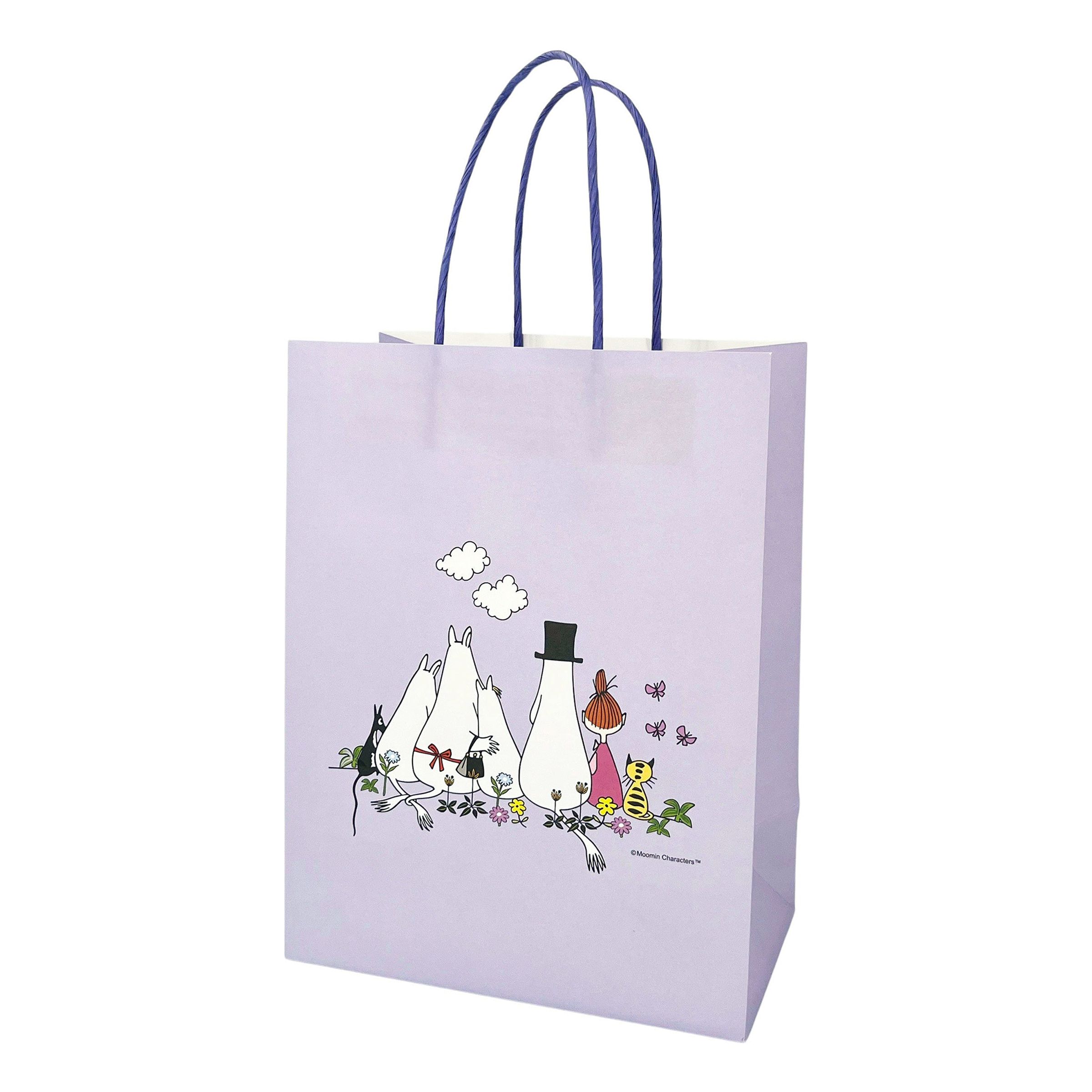 Presentpåse Mumin Lila | Hem - Festartiklar - Presentinslagning | Pryloteket