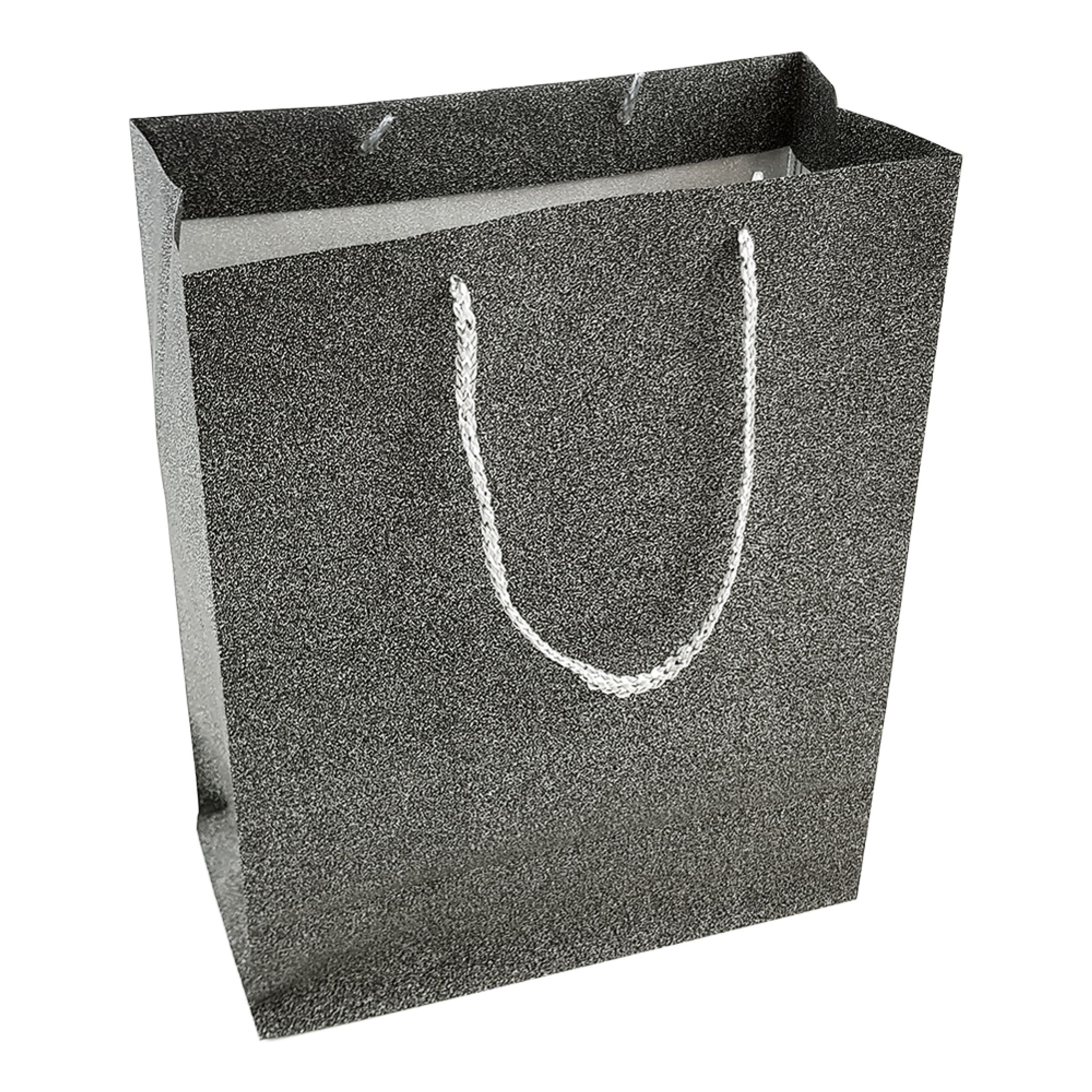 Gavepose Sort Glitter - Mellem