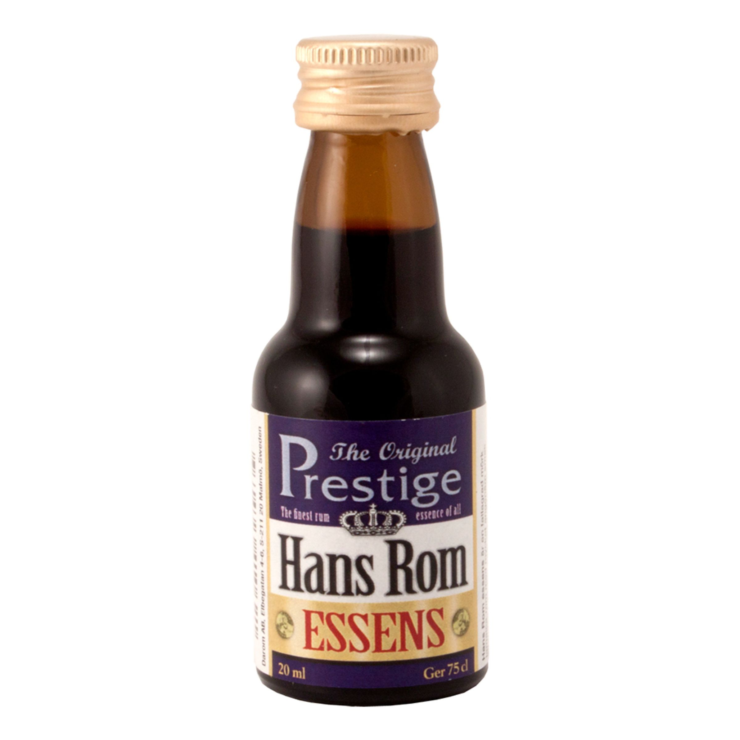 Prestige Hans Rom Essens - 20 ml | Hem - Bartillbehör - Hembryggning - Essenser | Pryloteket