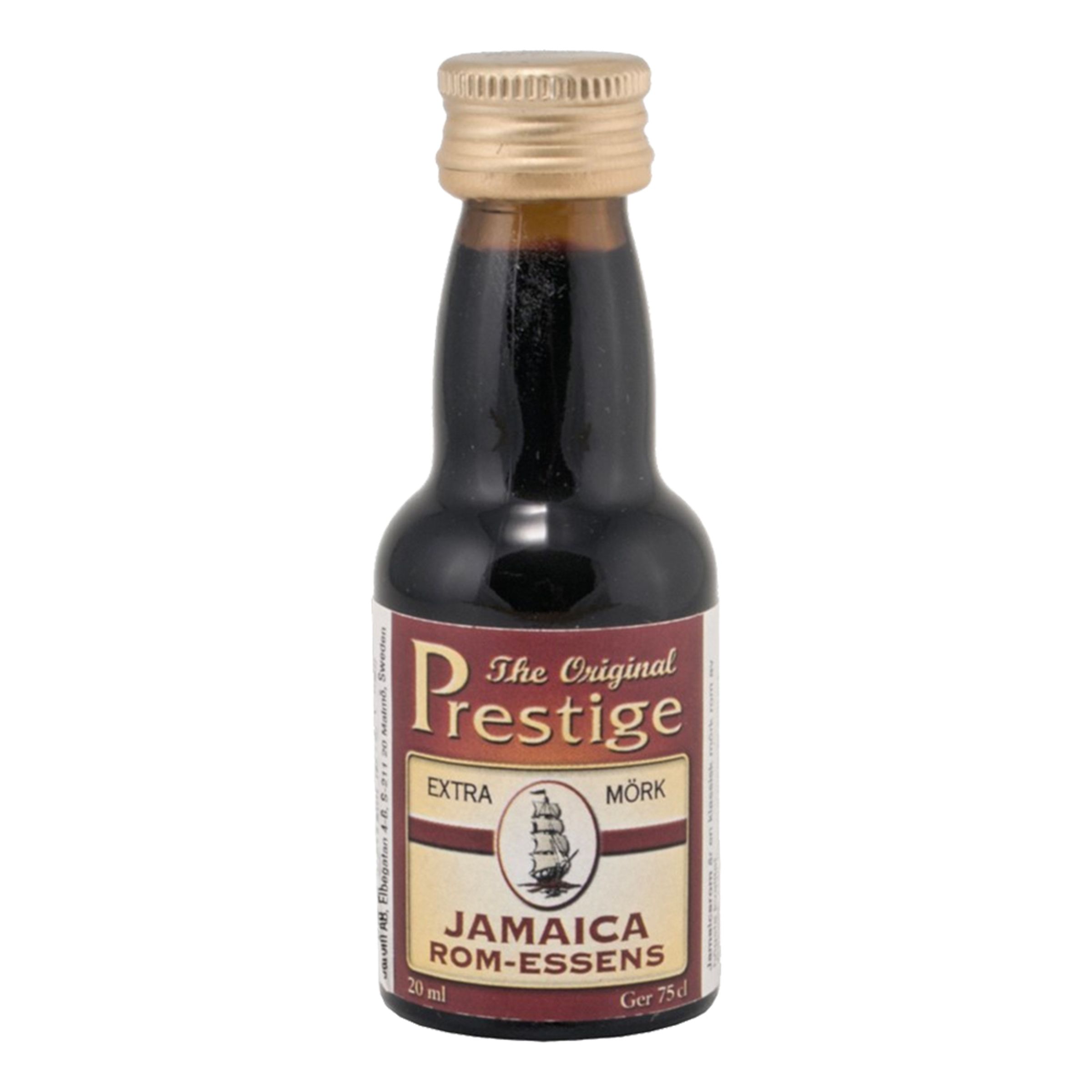 Prestige Jamaica Rom Ekstra Mørk Essens - 20 ml