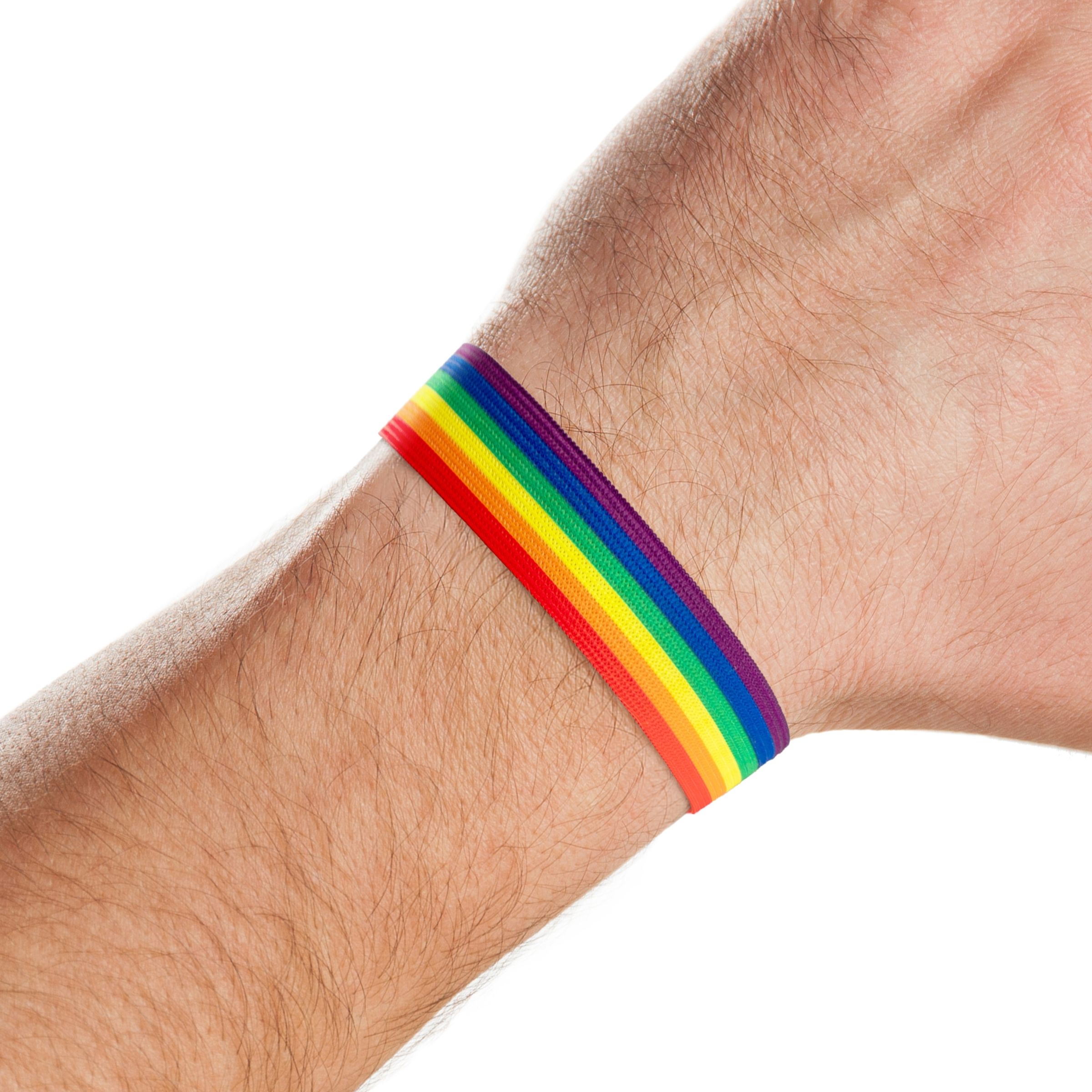 Pride Tekstilarmbånd