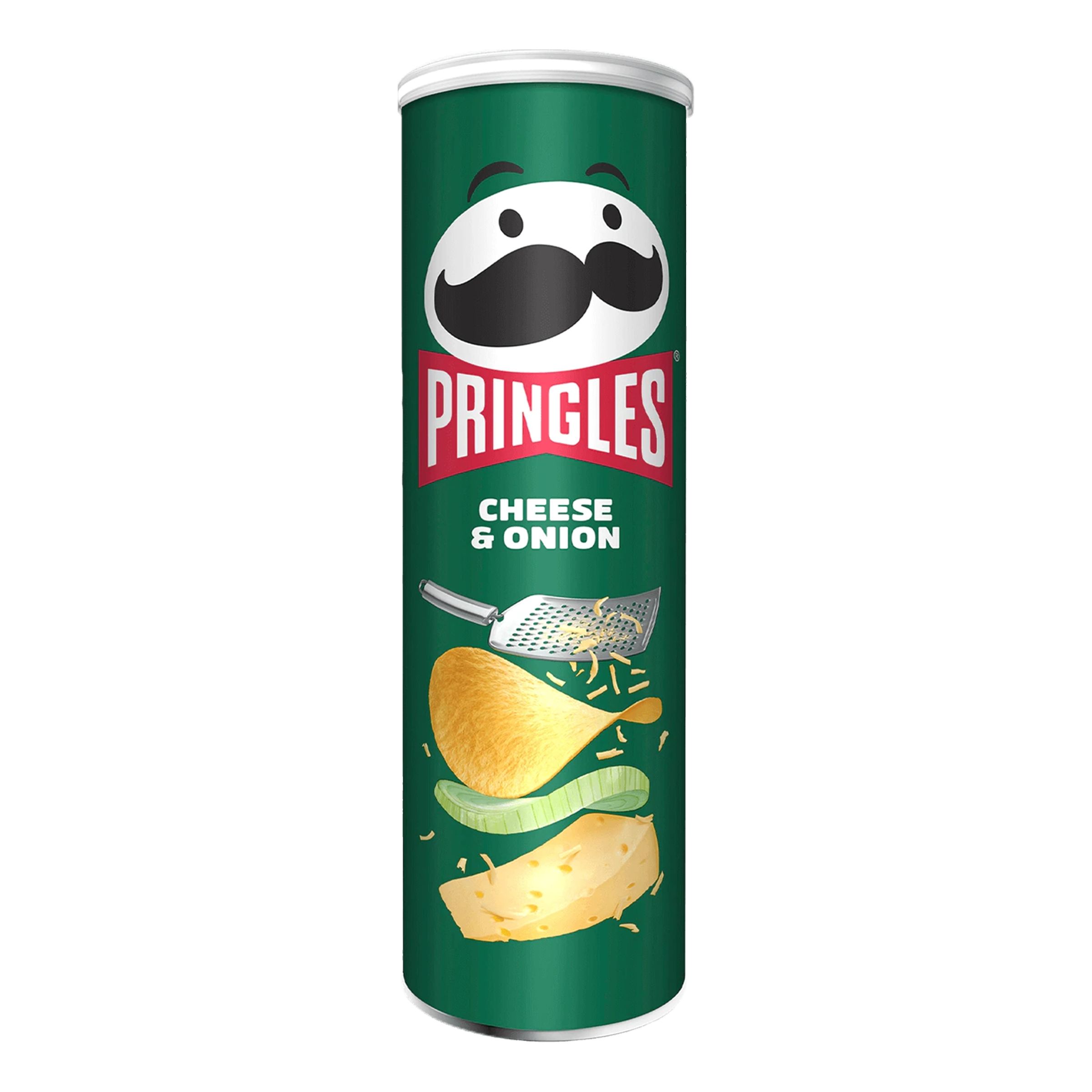 Pringles Cheese & Onion - 165 g | Hem - Godis & Läsk - Snacks - Chips | Maskeradspecialisten