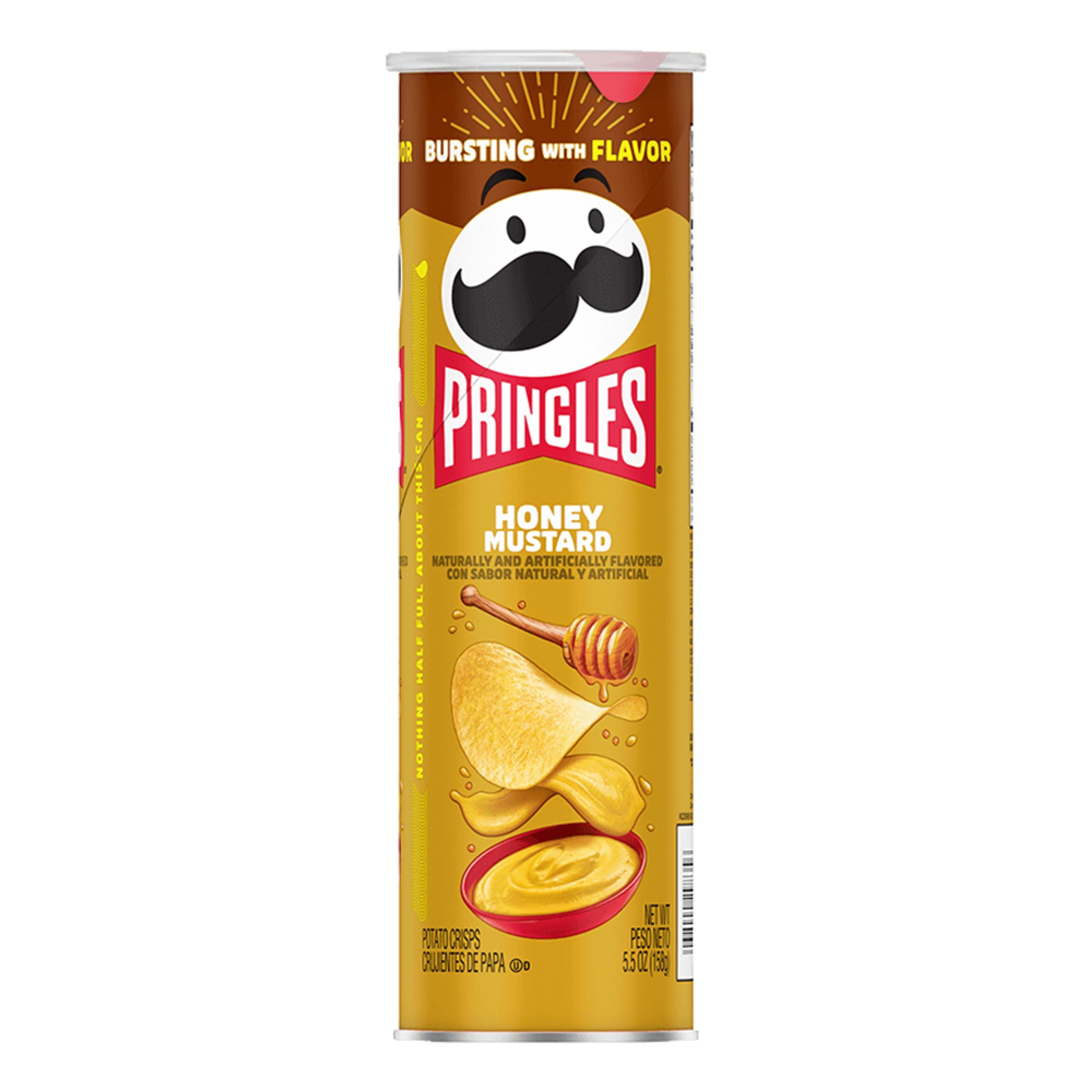 Pringles Honey Mustard - 158 g | Hem - Godis & Läsk - Snacks - Chips | Maskeradspecialisten