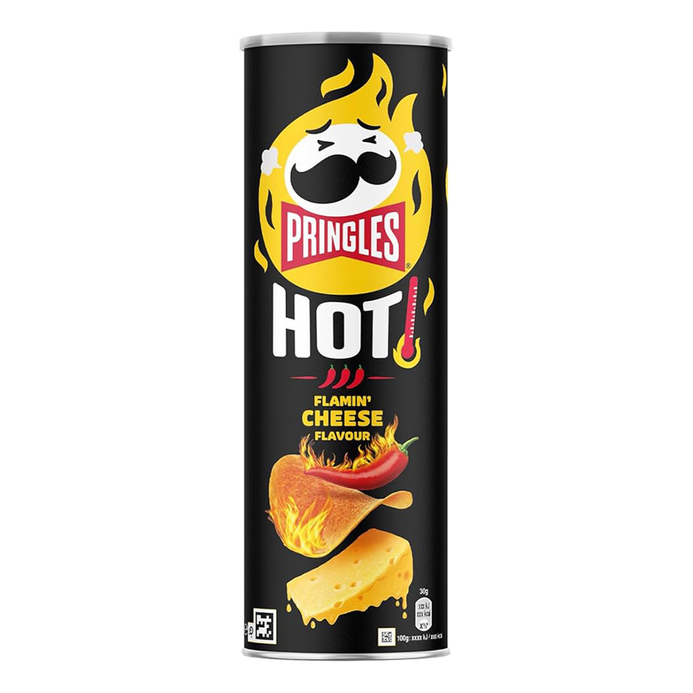 Pringles Hot Flamin Cheese Flavour - 160 g | Hem - Godis & Läsk - Snacks | Maskeradspecialisten