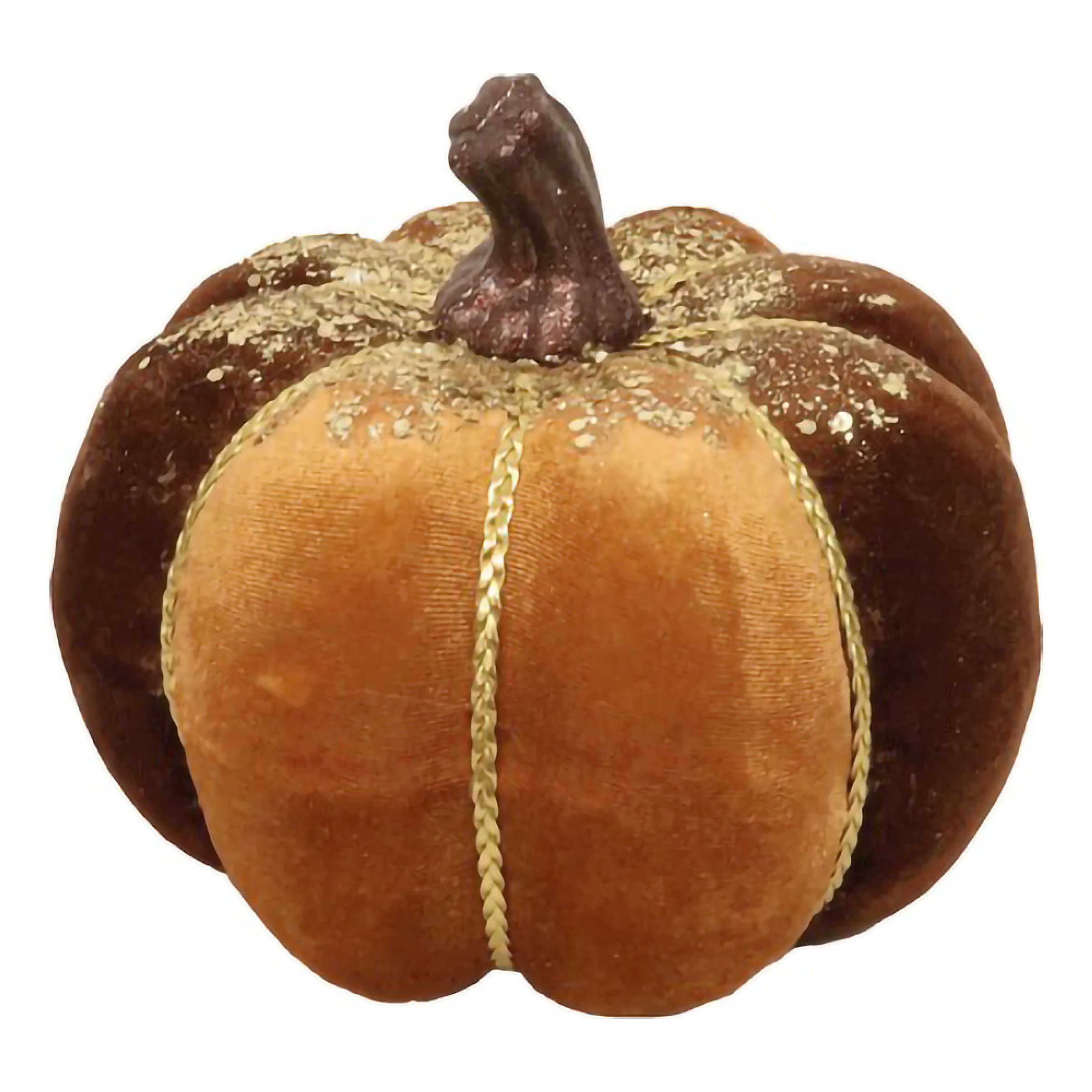 Gresskar Halloween i Velur Glitter Brun