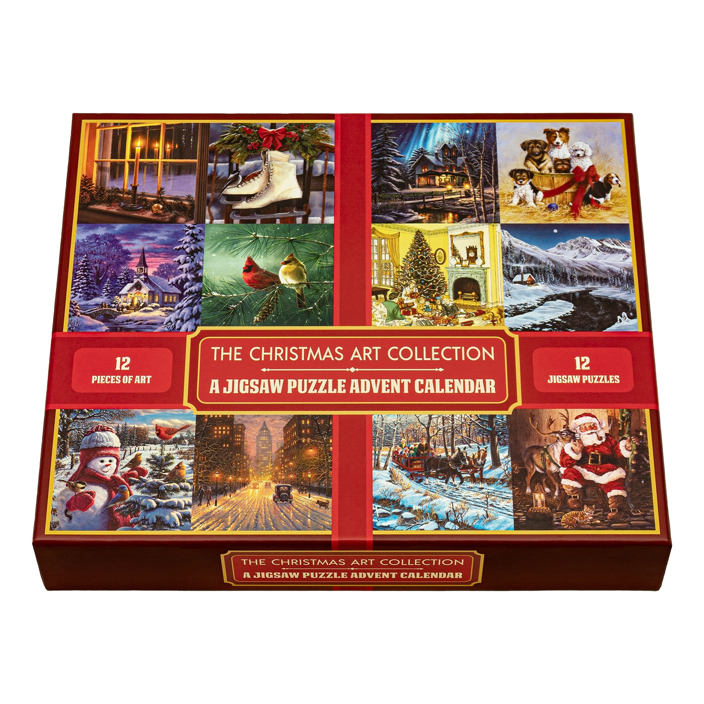 Puslespil Christmas Art Collection Julekalender