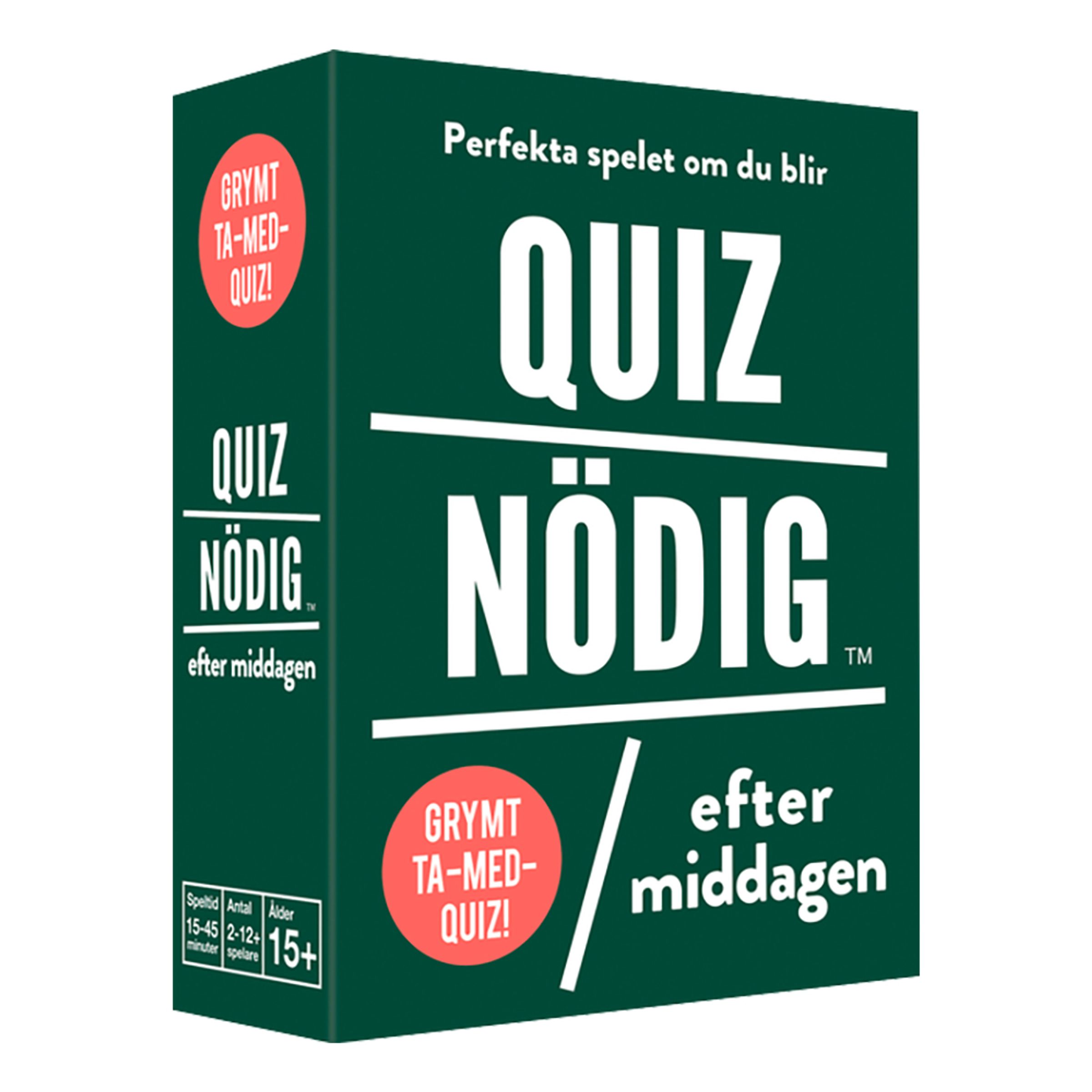 QuizNödig - Efter middagen | Hem - Teman - Presenter - Gå-Bort-Present | Pryloteket