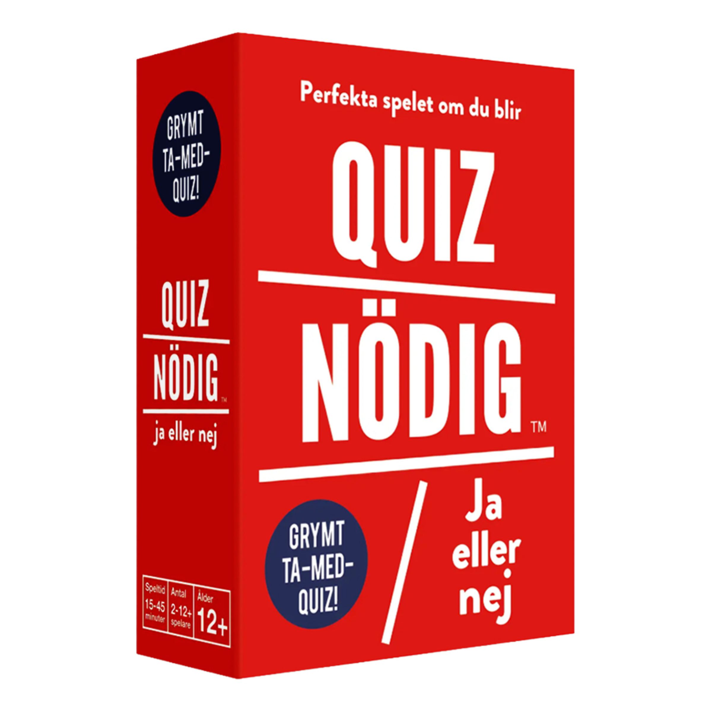 QuizNödig - Ja eller Nej Frågespel | Hem - Roliga Prylar - Spel & Lek - Sällskapsspel | Party Outlet