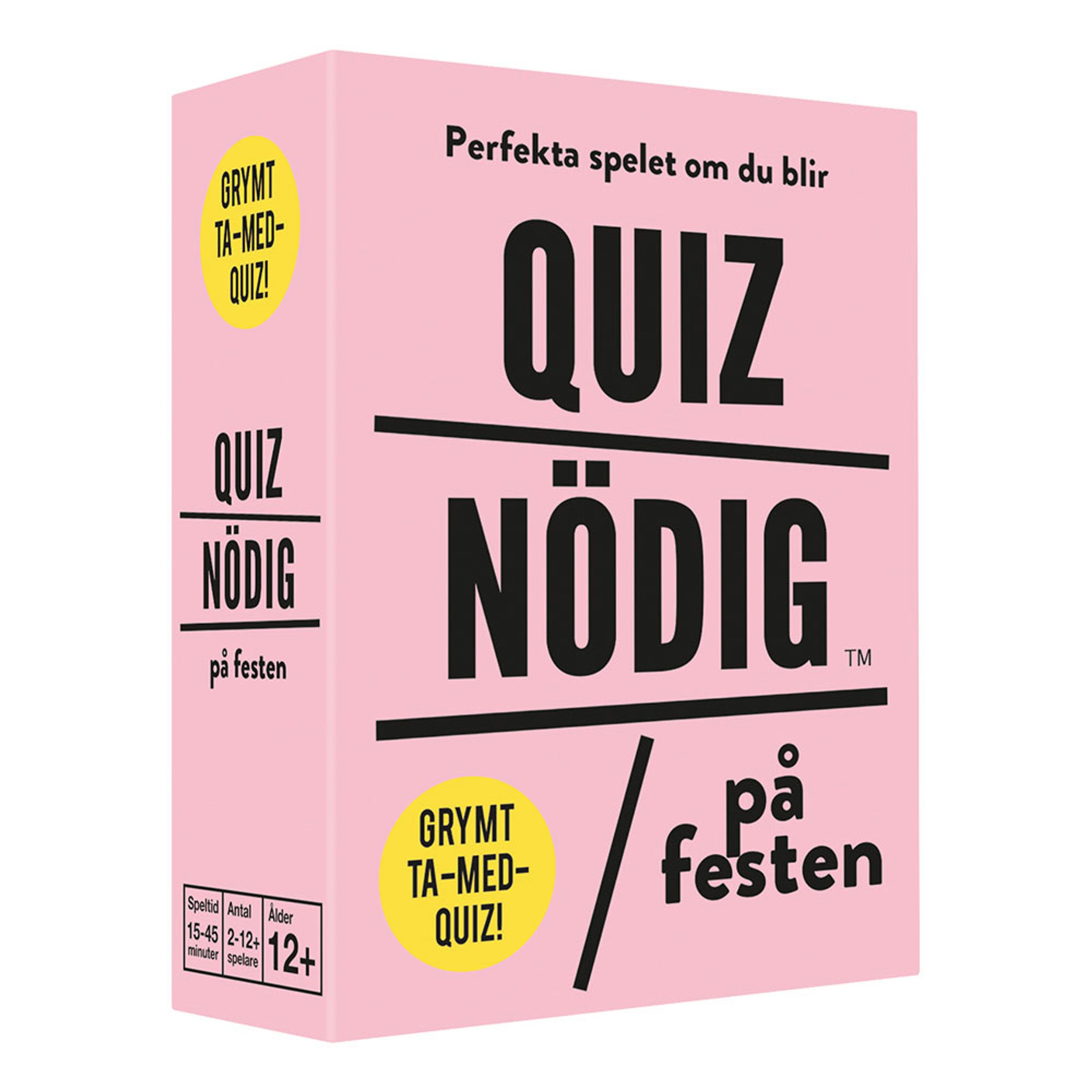 QuizNödig - På Festen | Hem - Teman - Presenter - Present till Honom | Pryloteket