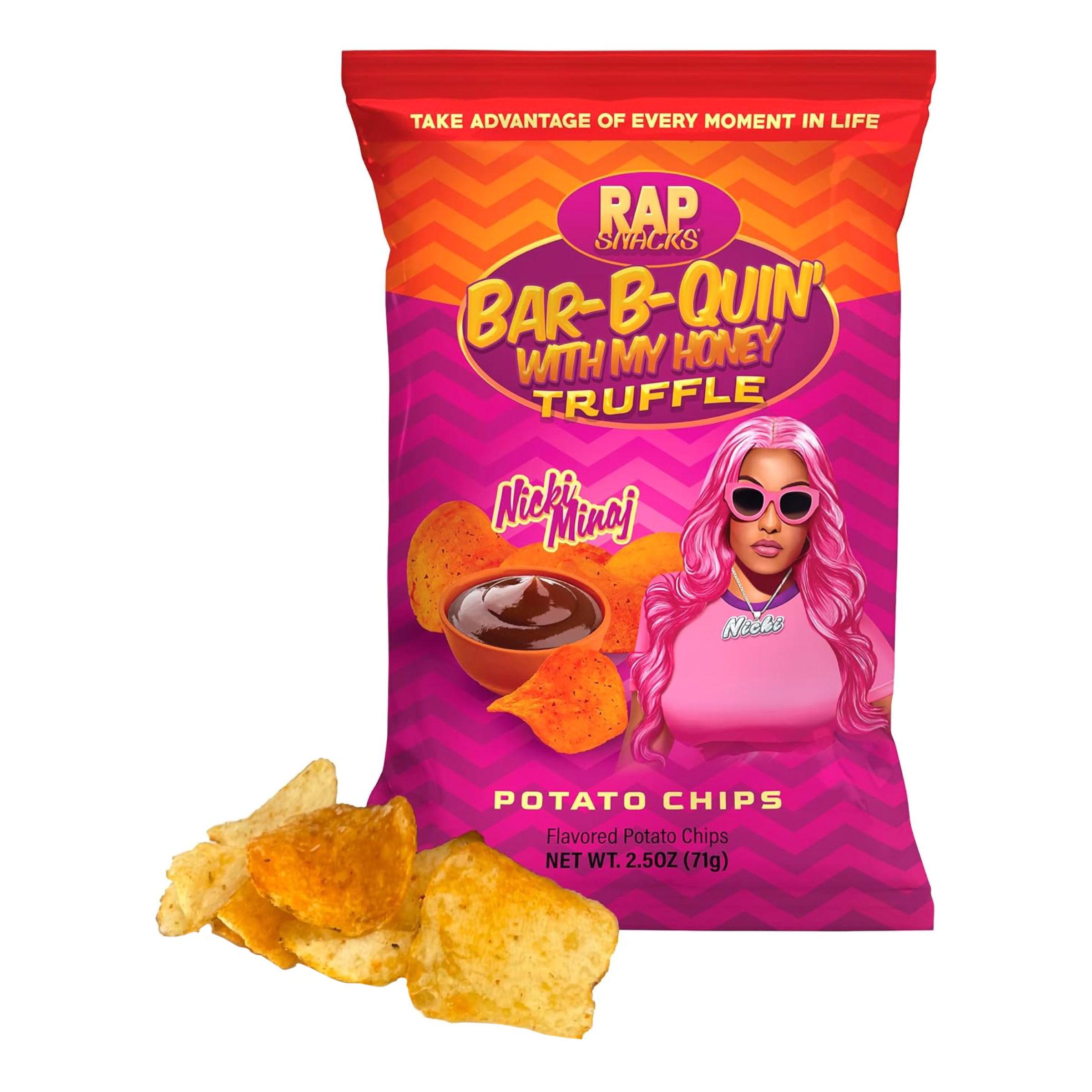 Rap Snacks Nicki Minaj Barbie-Que Honey Truffle - 71 g