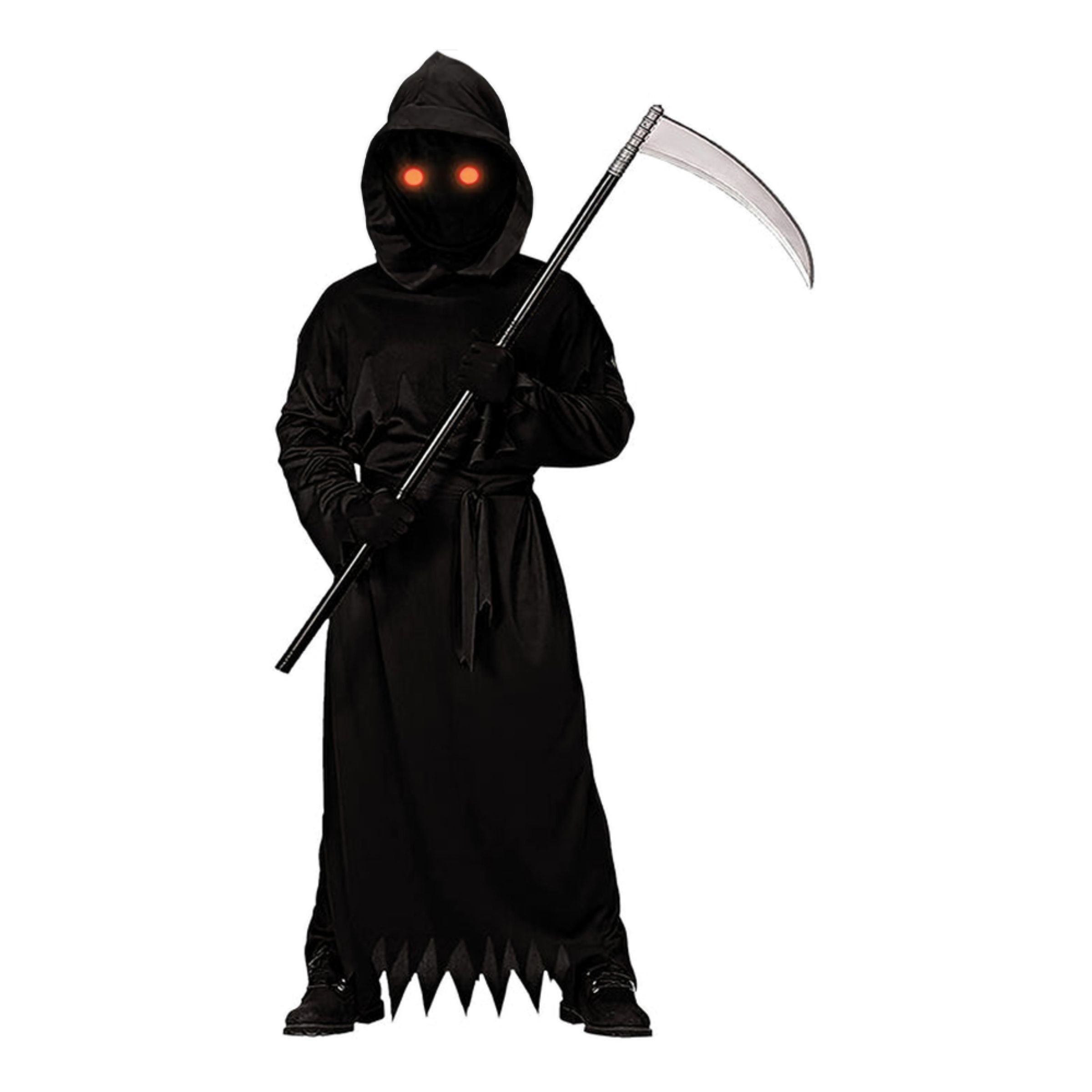 Reaper med Lysande Ögon Barn Maskeraddräkt - One size