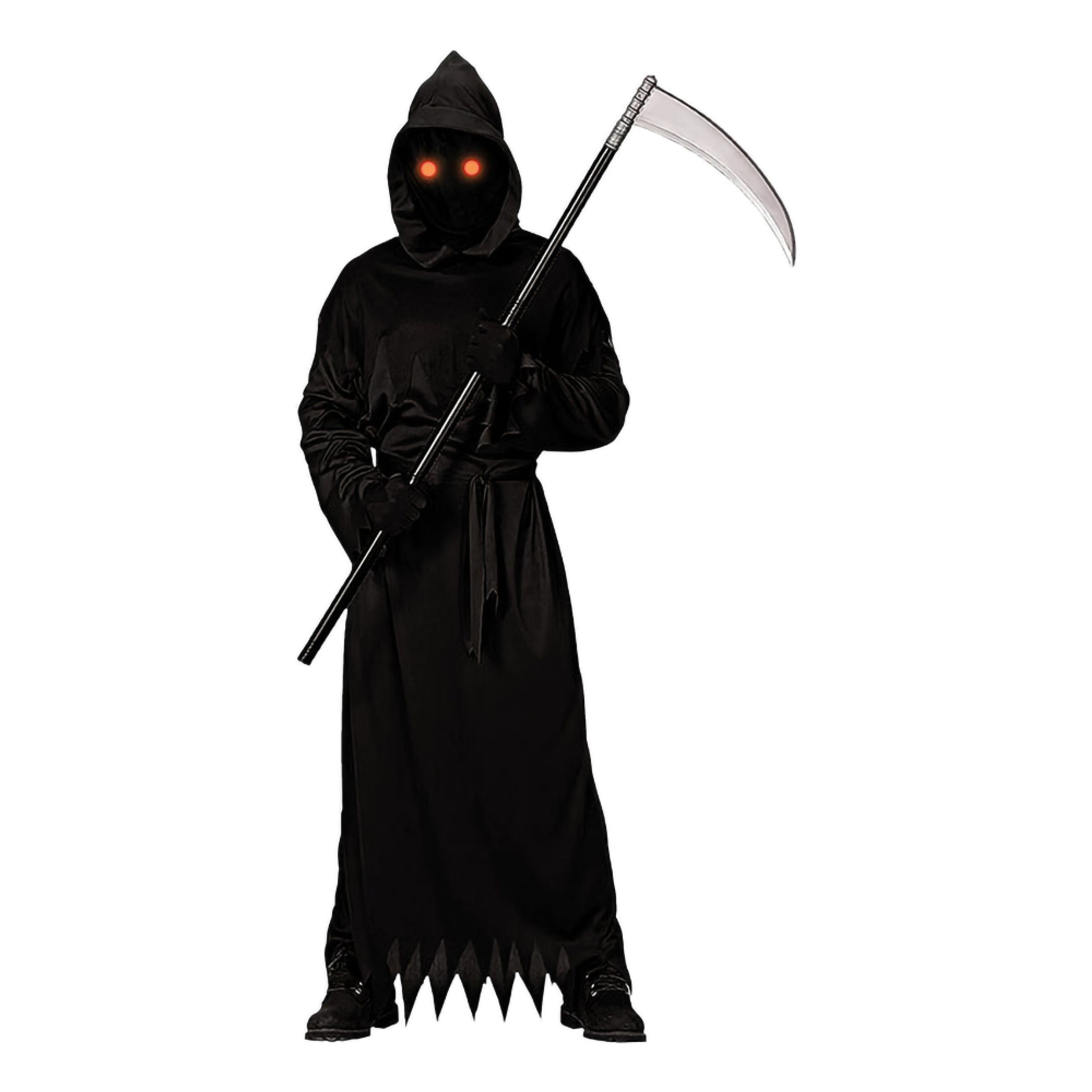 Reaper med Lysande Ögon Maskeraddräkt - One size | Hem - Maskerad - Maskeraddräkter - Halloweendräkter | Maskeradspecialisten