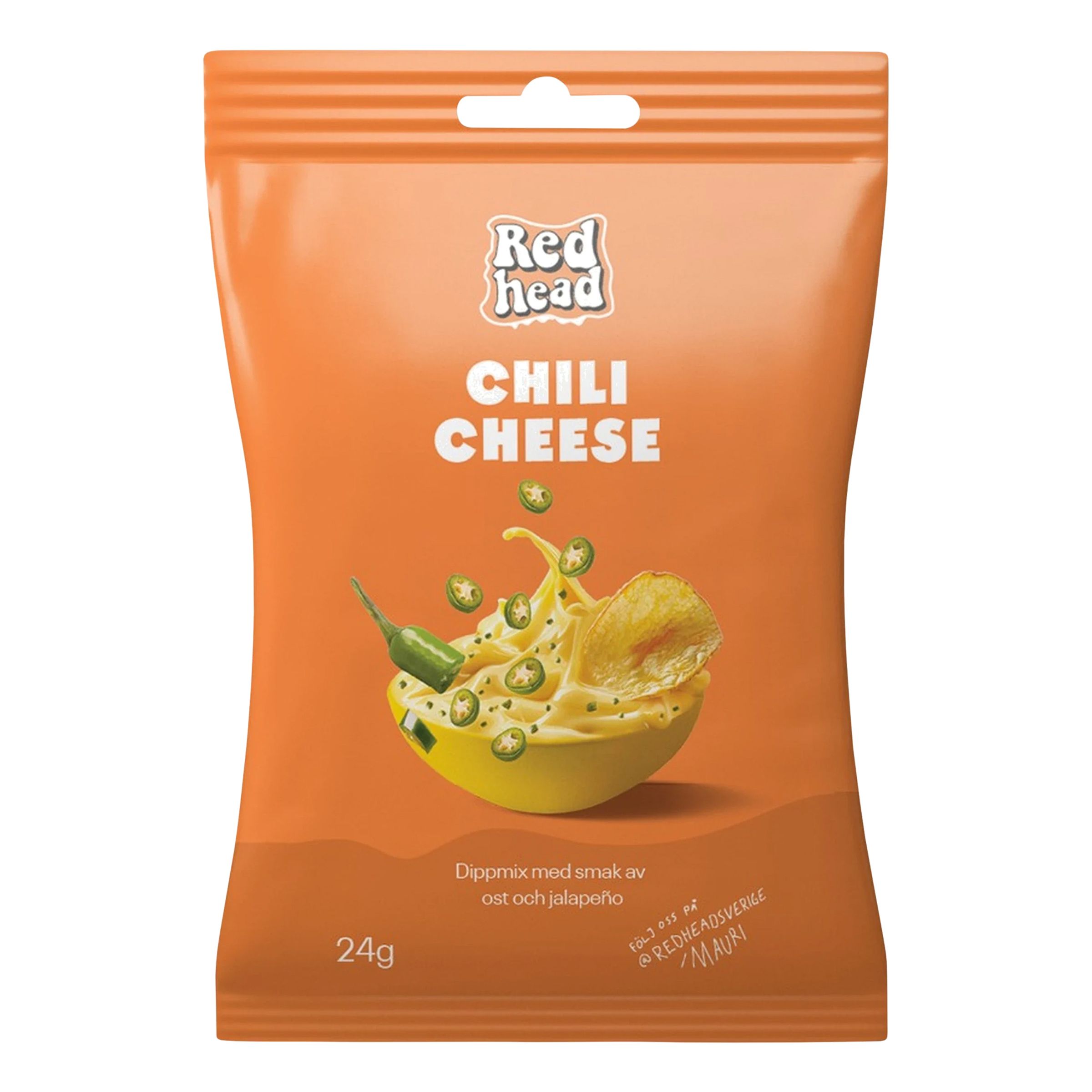 Redhead Dippmix Chili Cheese - 24 g | Hem - Godis & Läsk - Snacks - Dipmix | Maskeradspecialisten