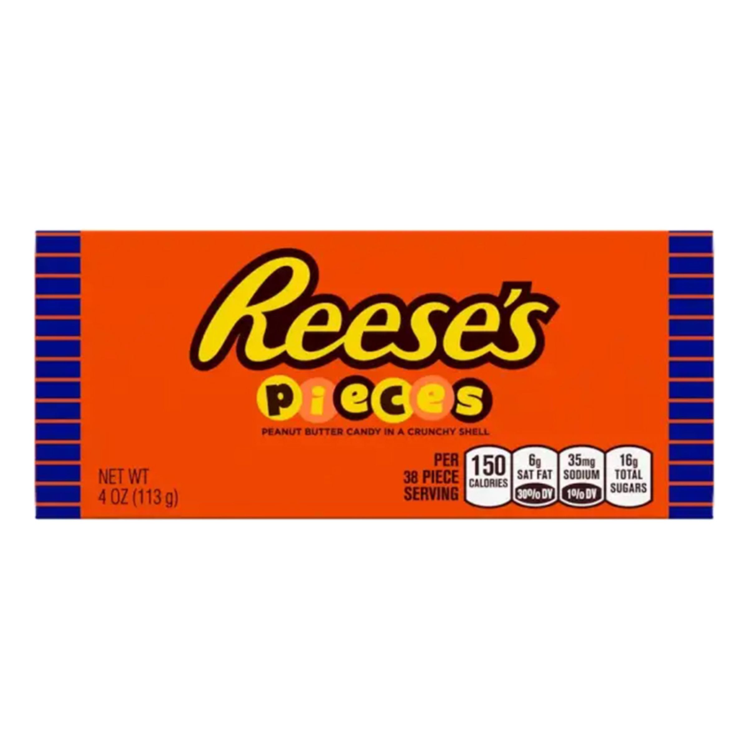 Reeses Pieces - 113 g | Hem - Godis & Läsk - Godis - Amerikanskt Godis | Maskeradspecialisten