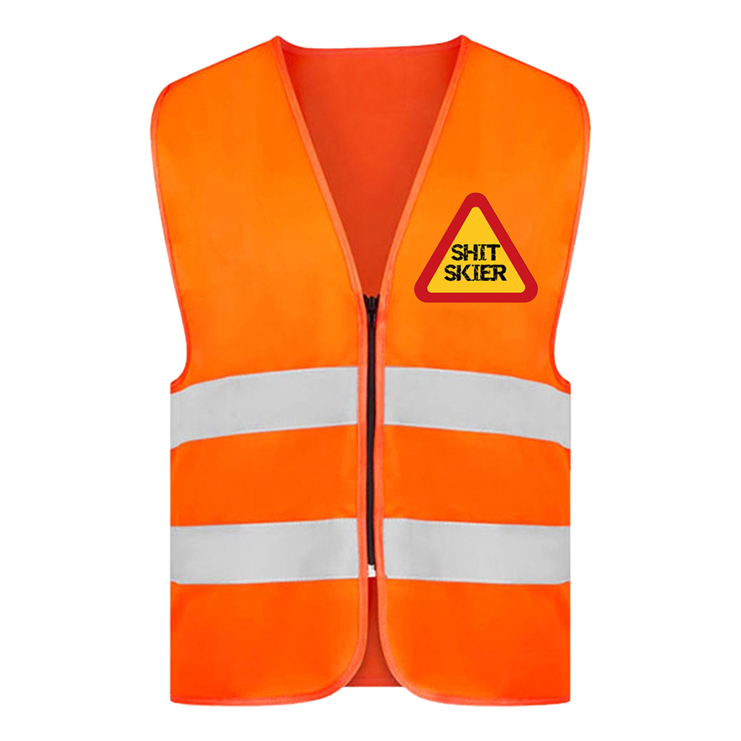Refleksvest Shit Skier Neonorange - Small