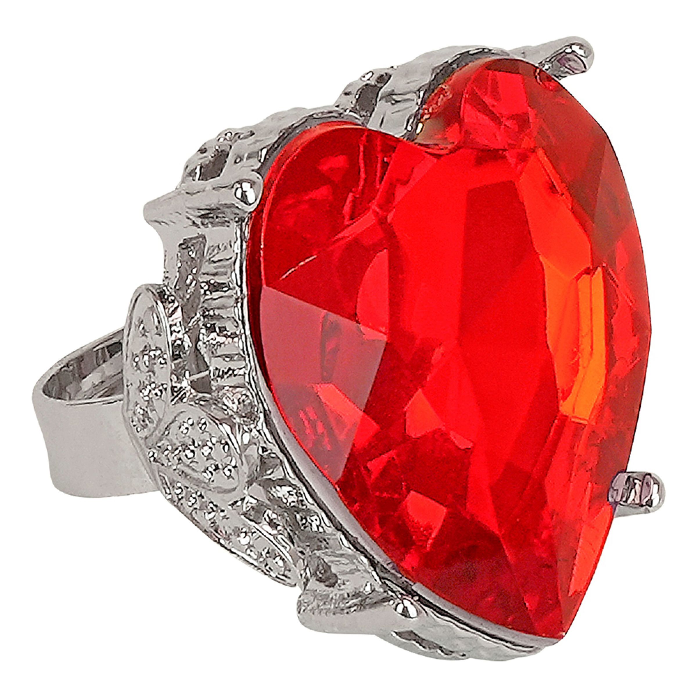 Ring med Hjärta | Hem - Maskerad - Tillbehör - Maskeradaccessoarer | Pryloteket