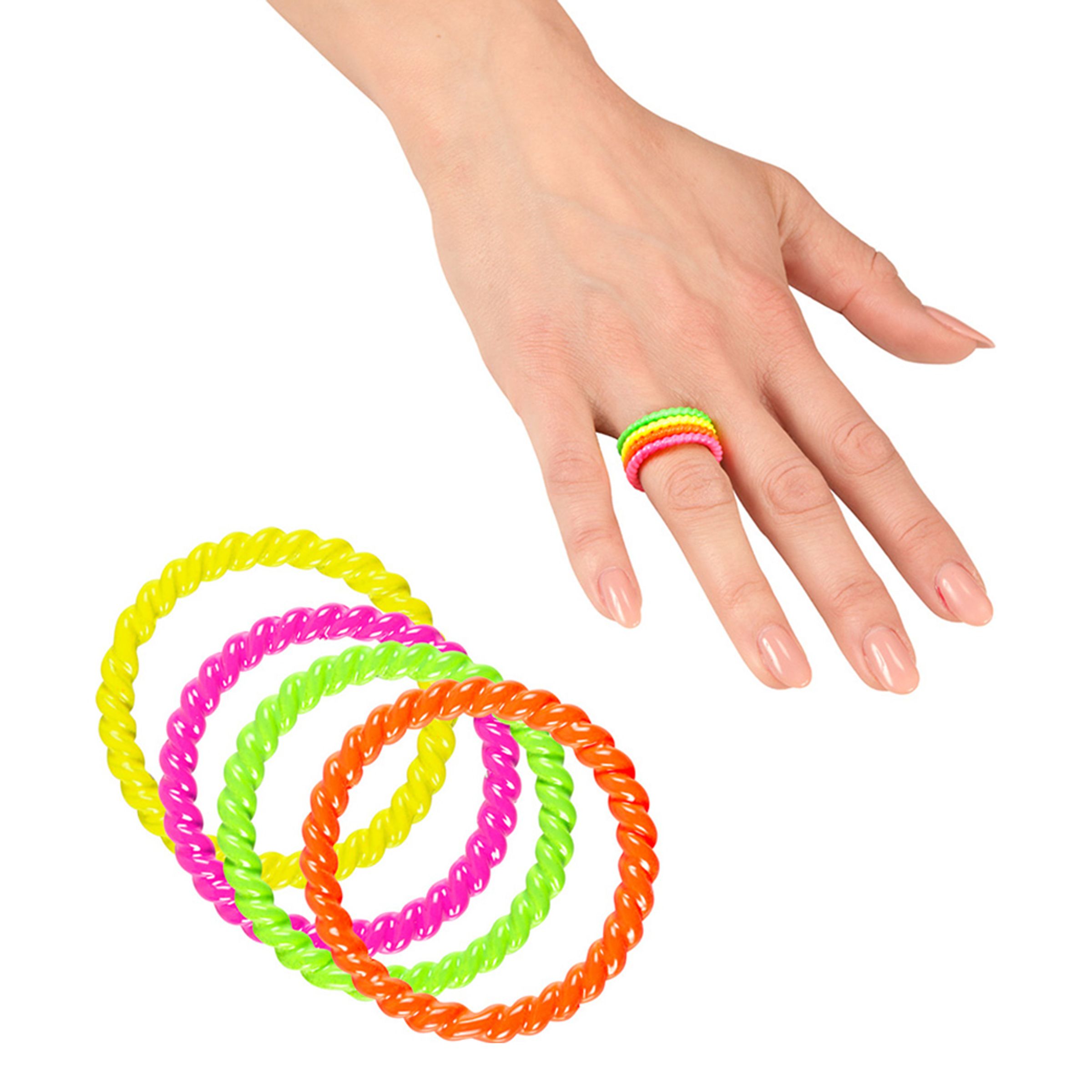 Ringe Neonfarvede